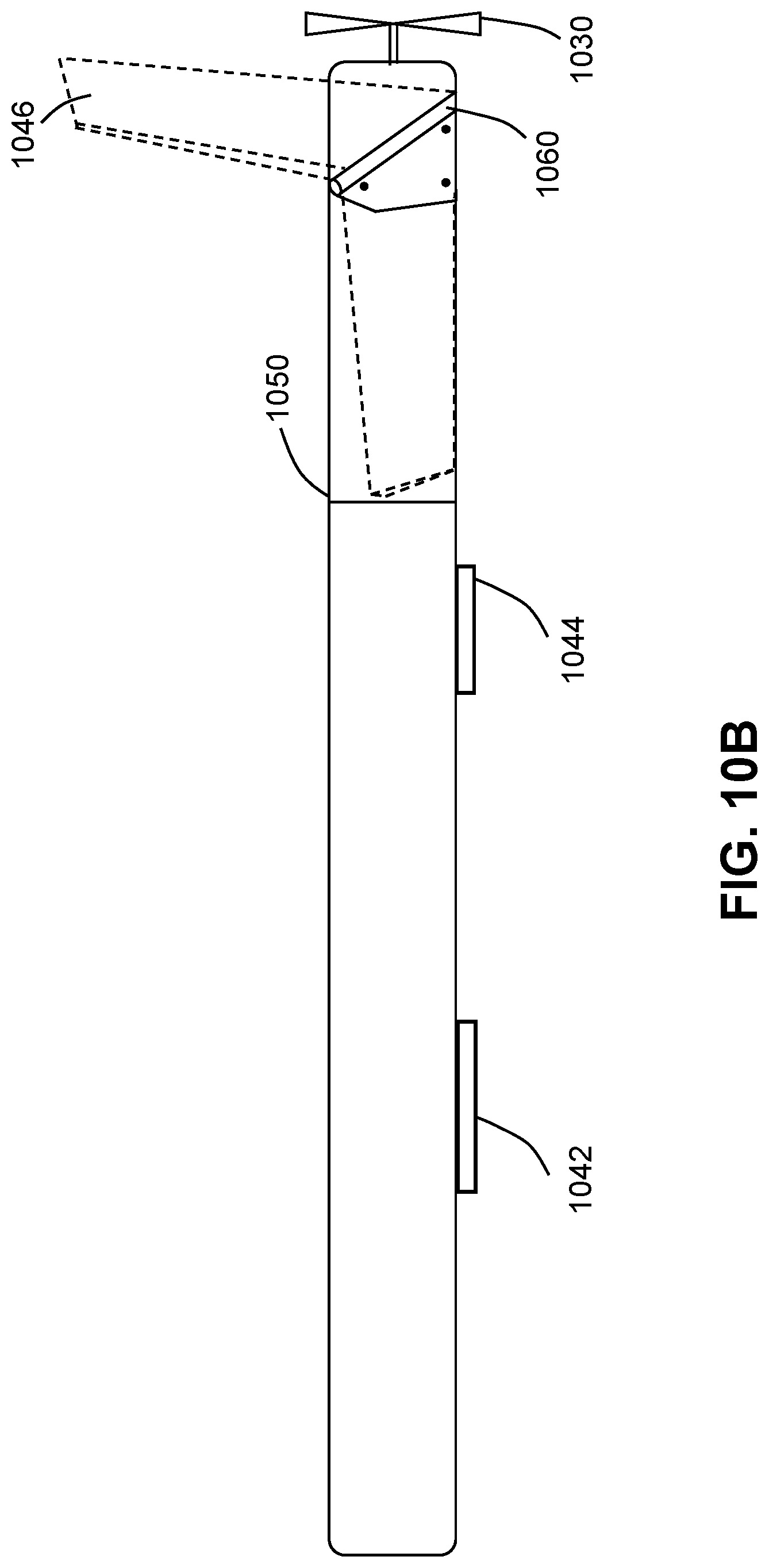 Patent US12103678 Figure 10 – Elevon control system