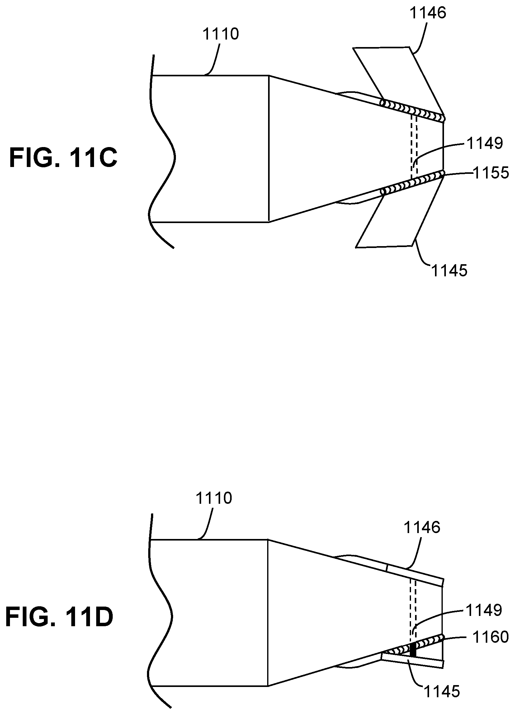 Patent US12103678 Figure 12 – Elevon control system