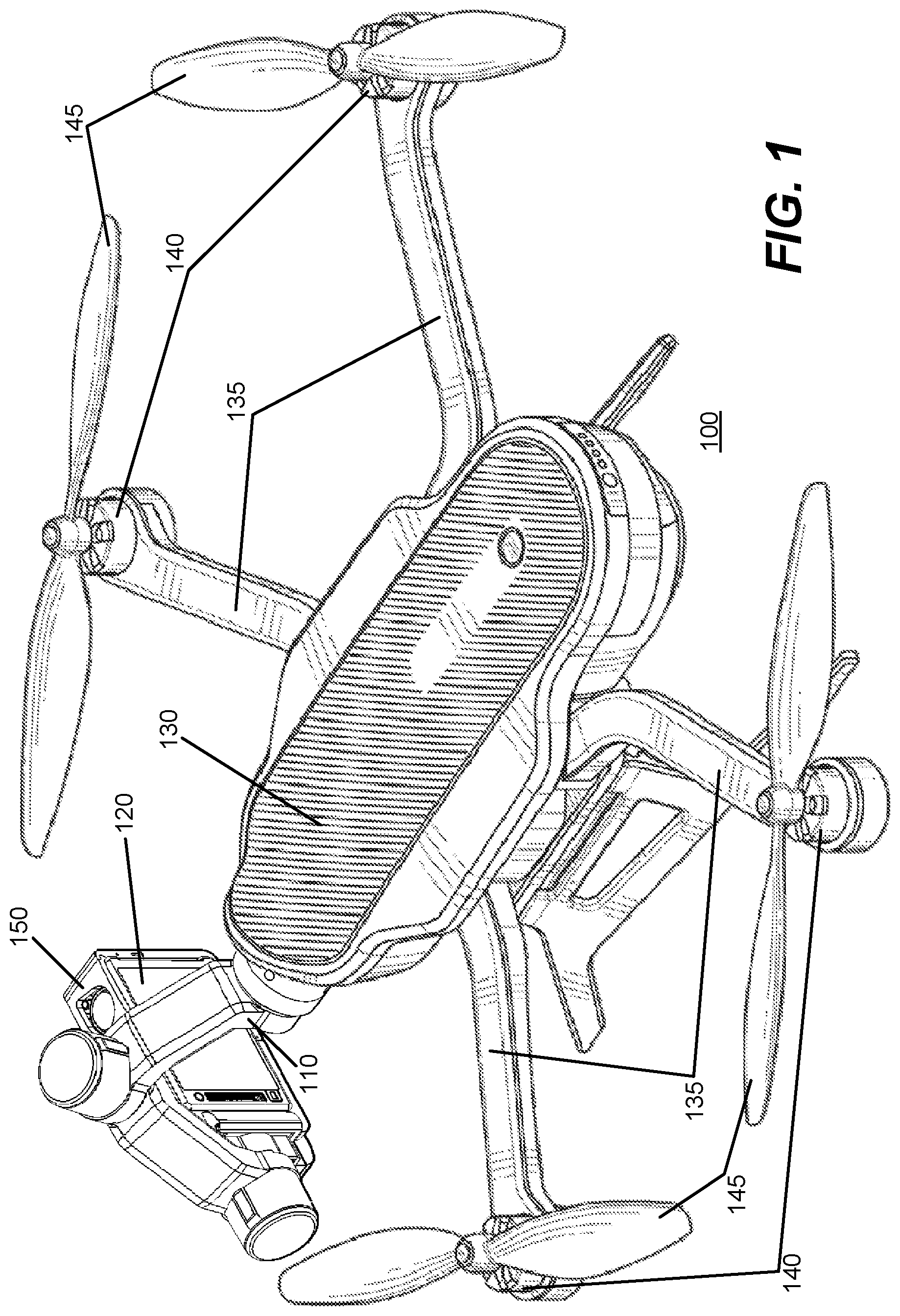 Patent US12103680 Figure 1 – Removable battery with a pull-bar to remove the battery from a chassis
