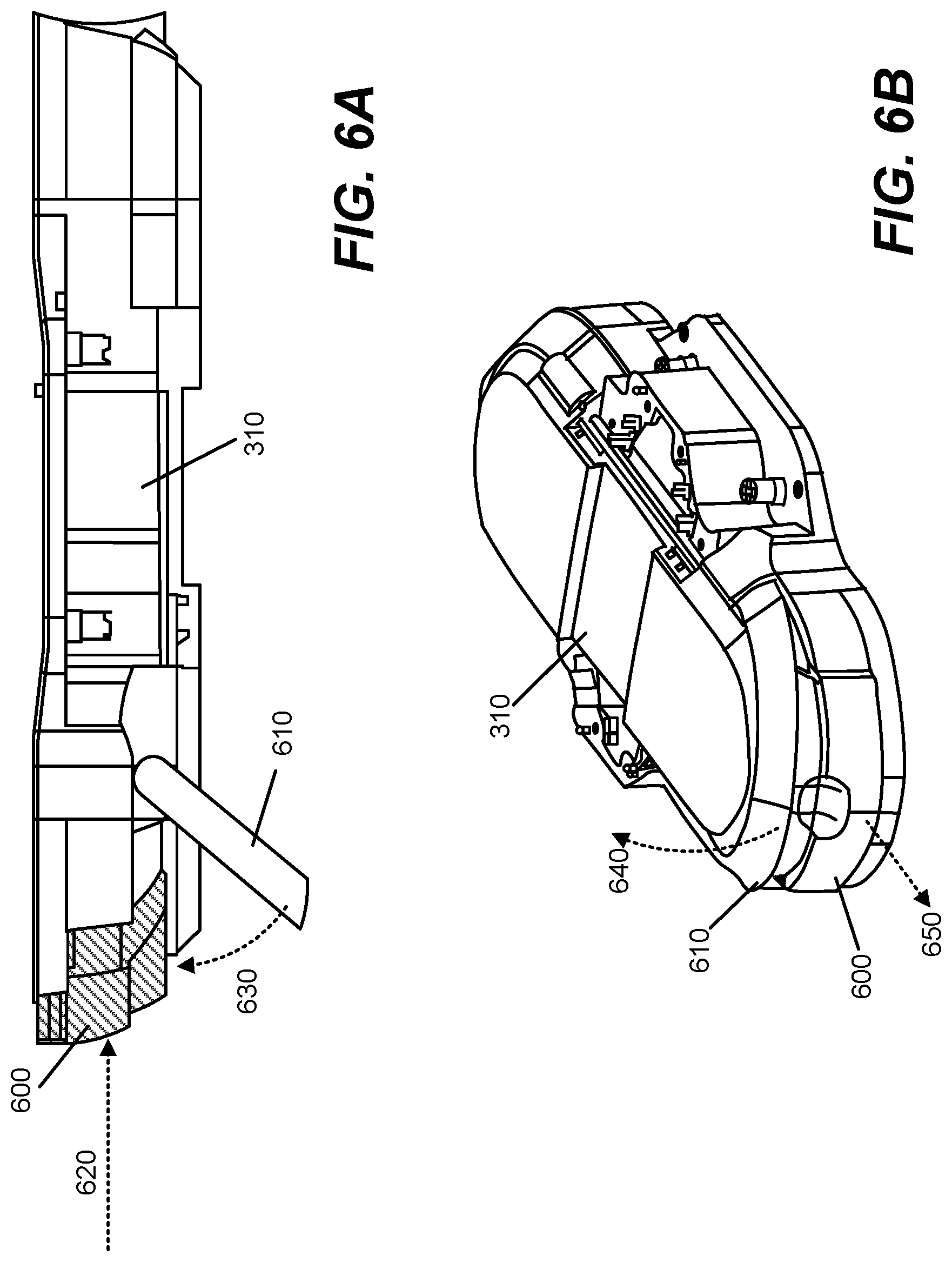 Patent US12103680 Figure 6 – Removable battery with a pull-bar to remove the battery from a chassis
