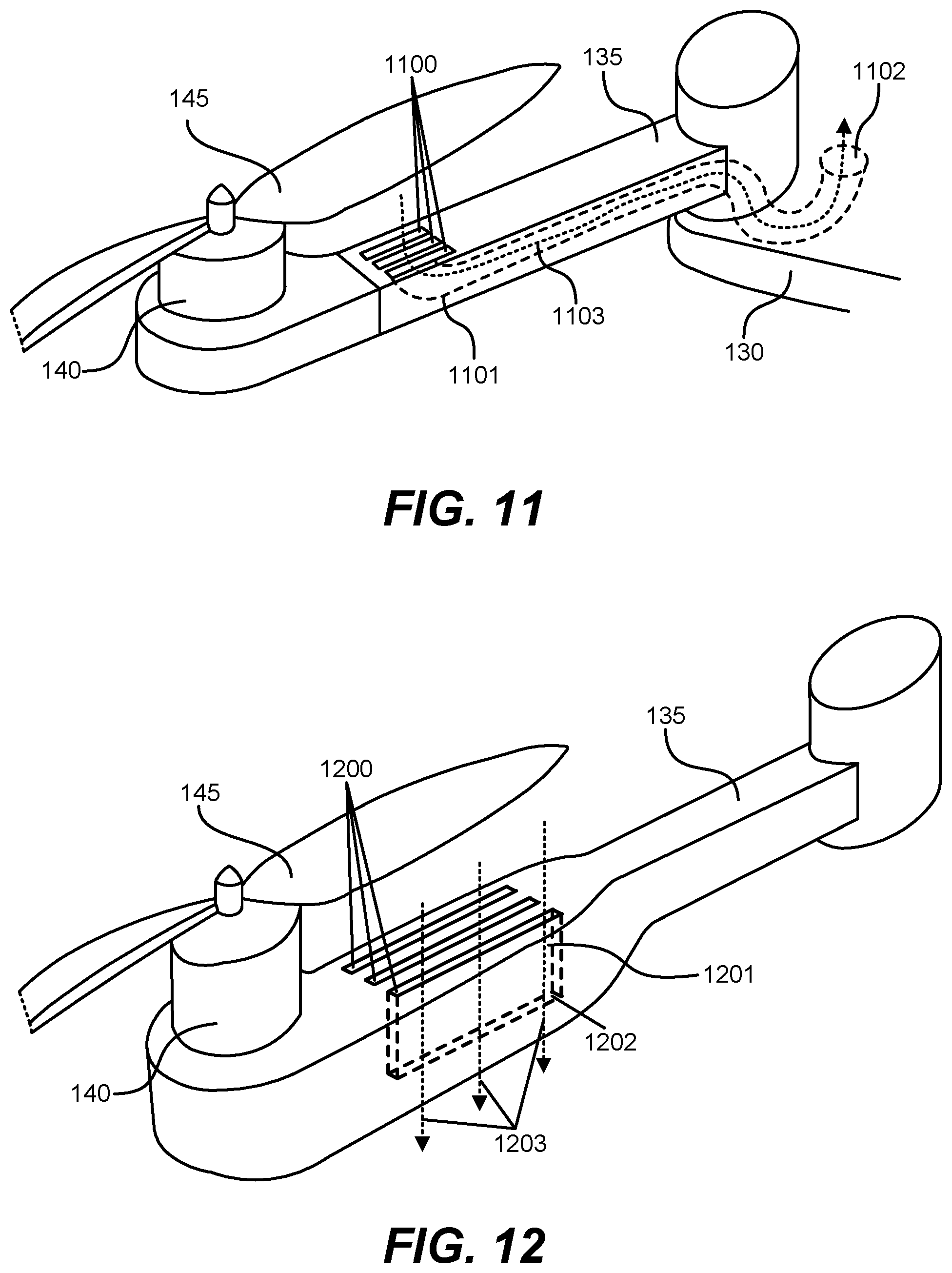 Patent US12103680 Figure 10 – Removable battery with a pull-bar to remove the battery from a chassis
