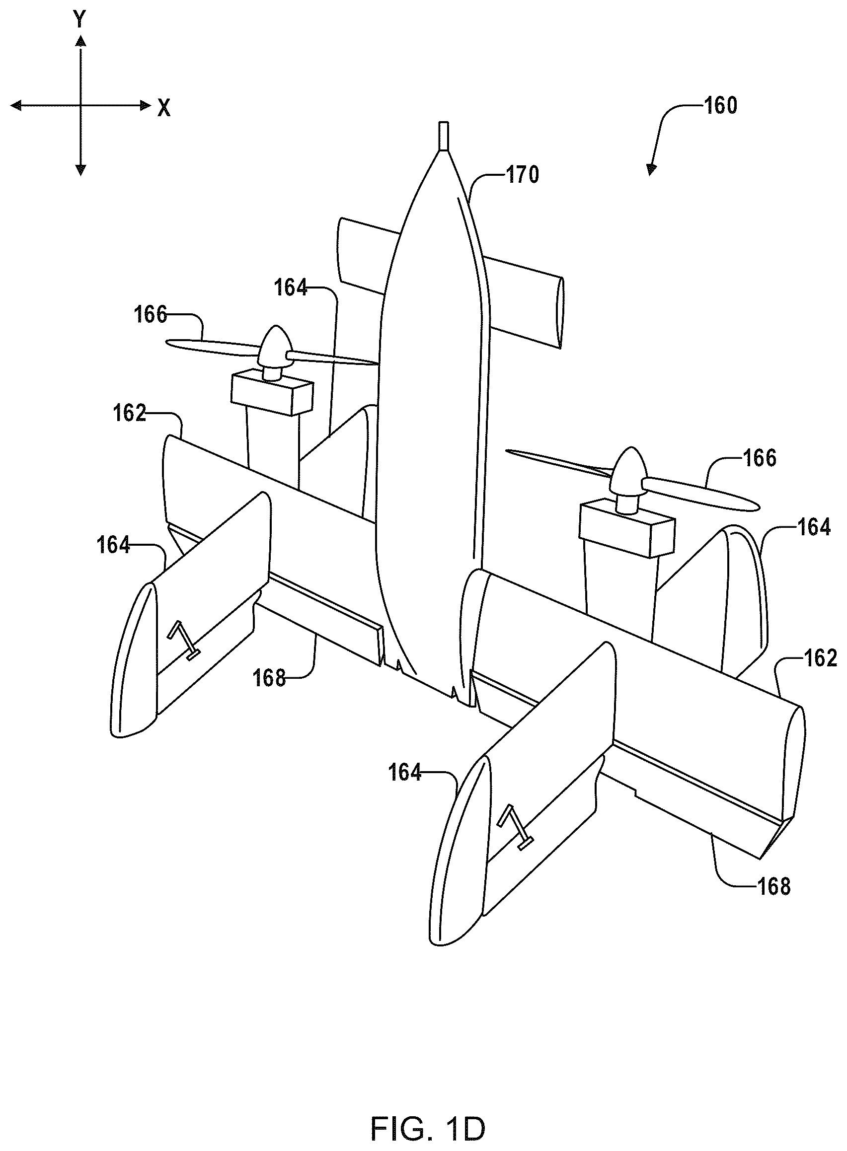 Patent US12103682 Figure 3 – Package coupling apparatus with strap and hanger for securing a package to a UAV and method of securing a package for delivery