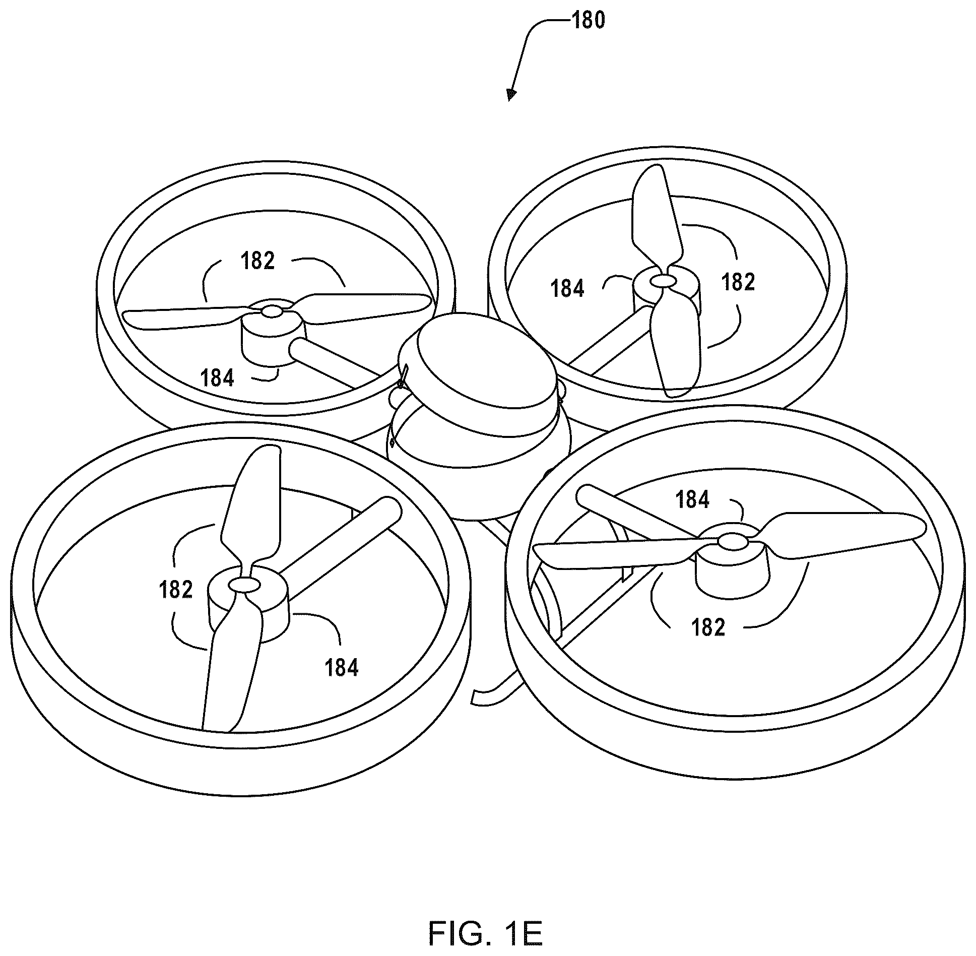 Patent US12103682 Figure 4 – Package coupling apparatus with strap and hanger for securing a package to a UAV and method of securing a package for delivery