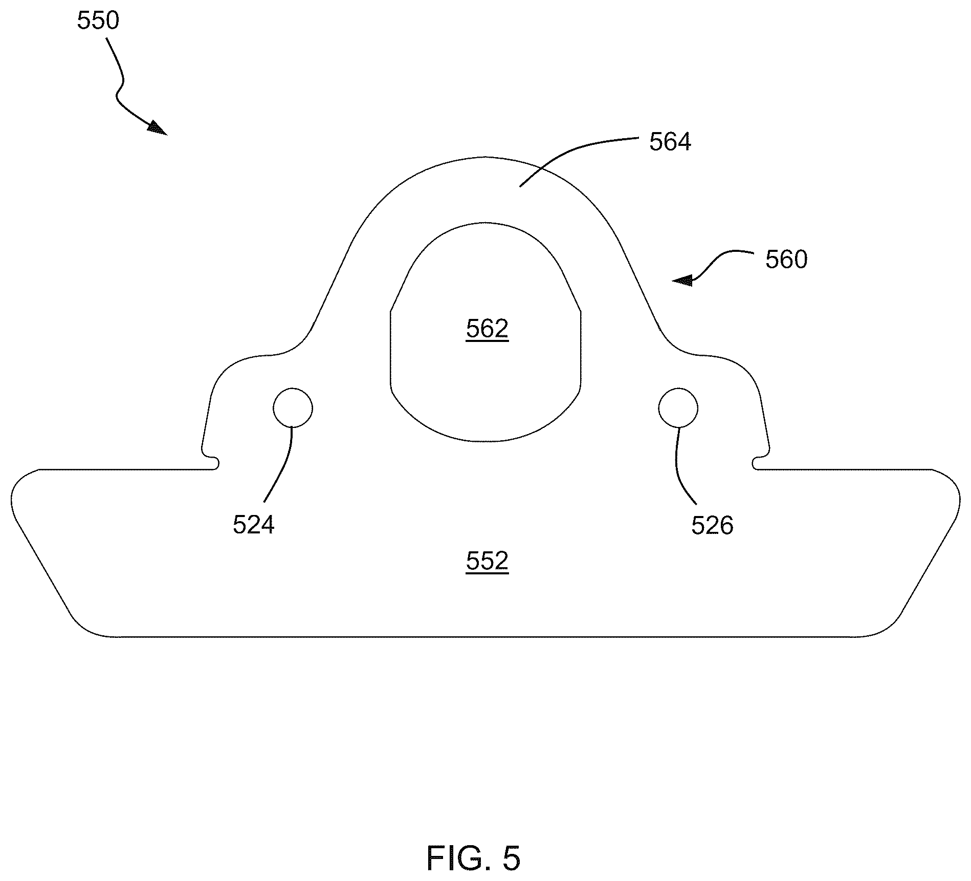 Patent US12103682 Figure 8 – Package coupling apparatus with strap and hanger for securing a package to a UAV and method of securing a package for delivery