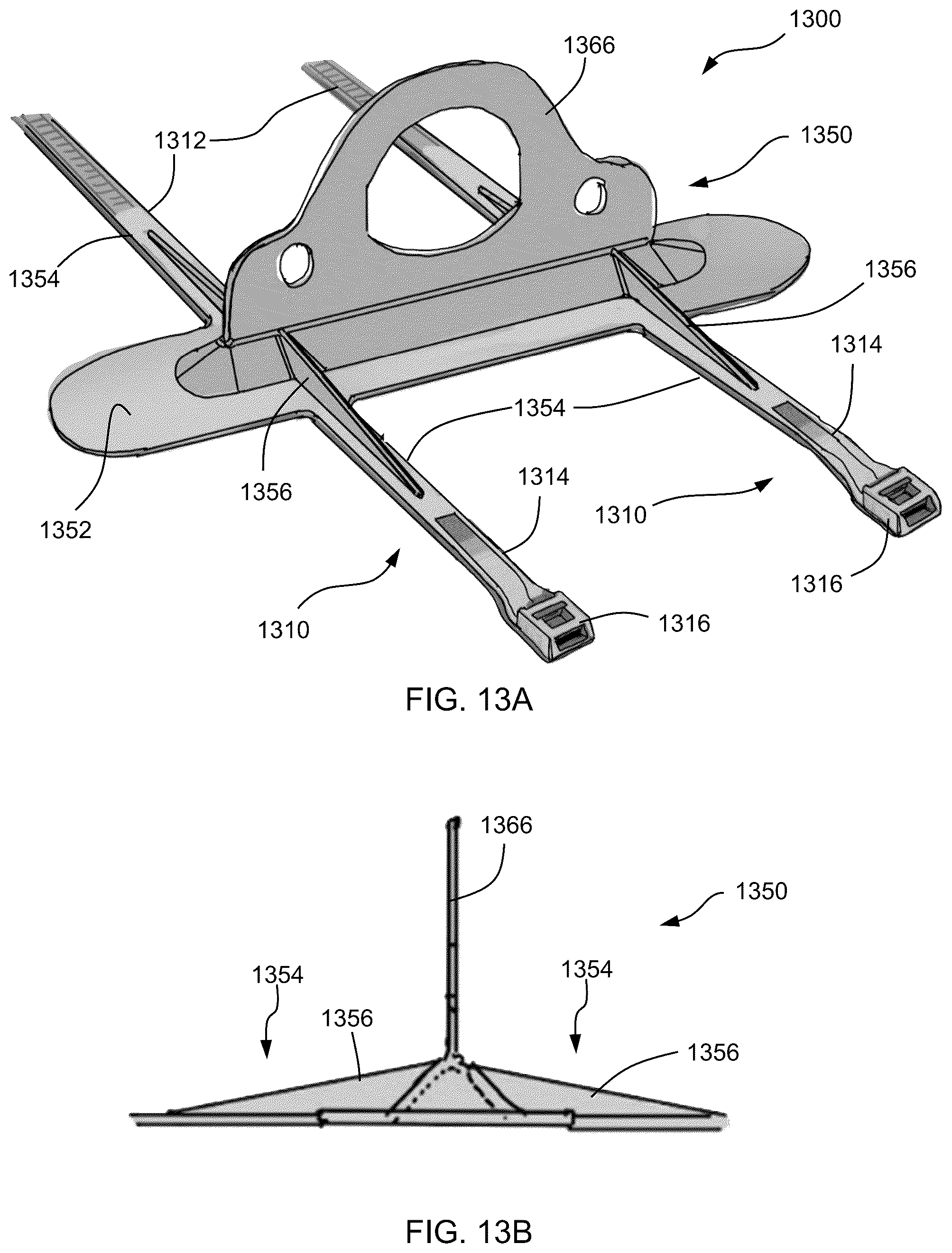 Patent US12103682 Figure 17 – Package coupling apparatus with strap and hanger for securing a package to a UAV and method of securing a package for delivery