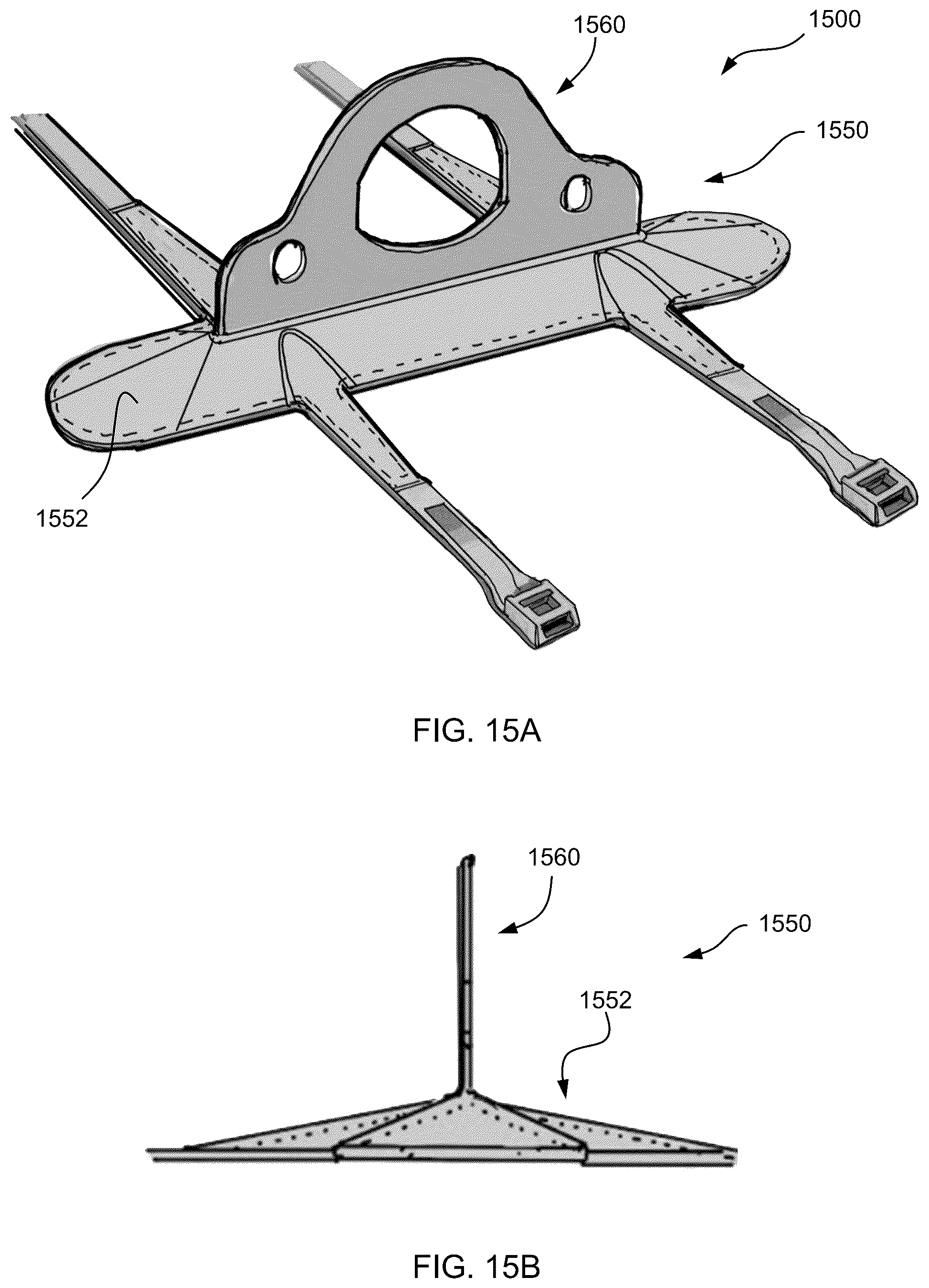 Patent US12103682 Figure 19 – Package coupling apparatus with strap and hanger for securing a package to a UAV and method of securing a package for delivery