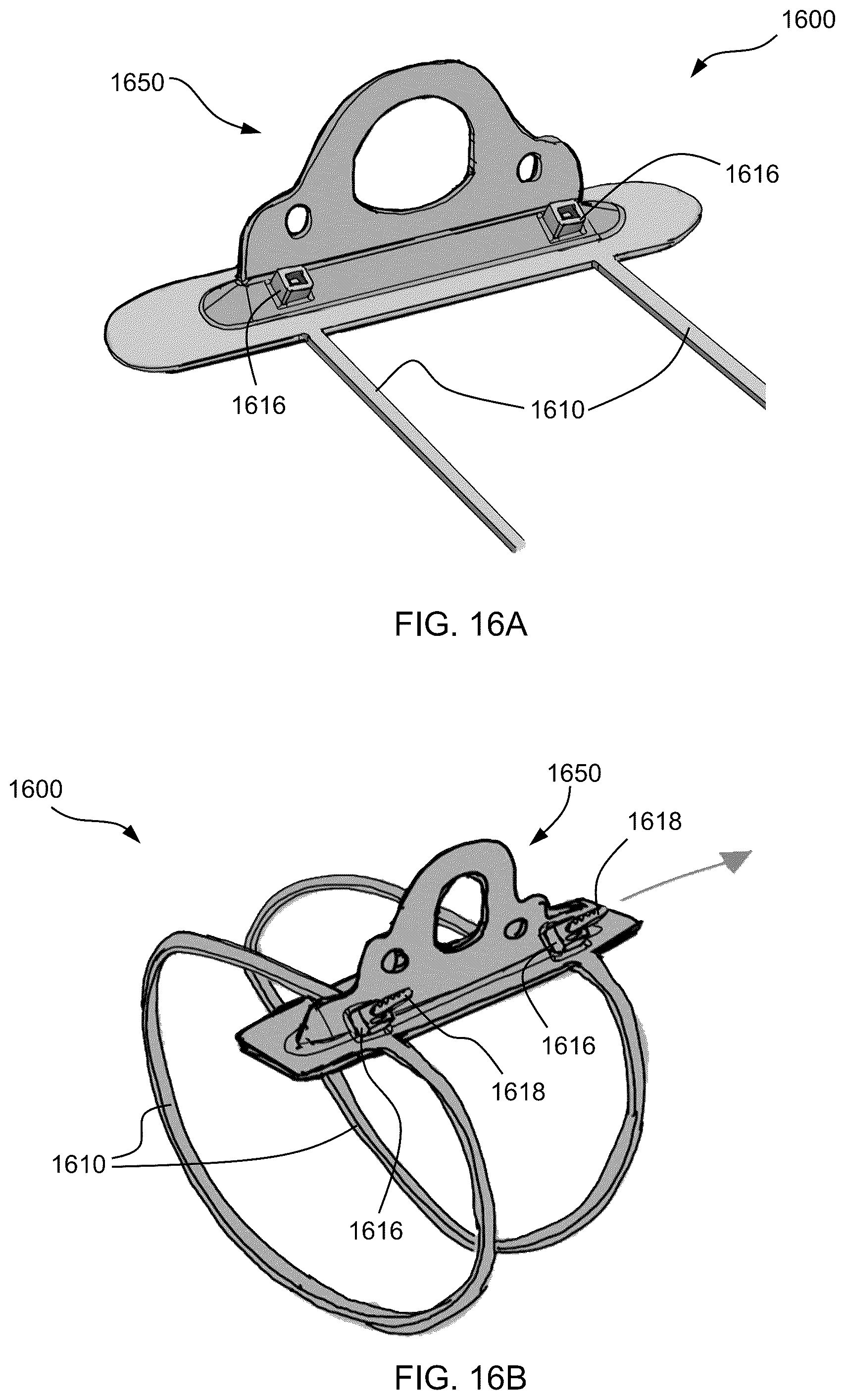 Patent US12103682 Figure 20 – Package coupling apparatus with strap and hanger for securing a package to a UAV and method of securing a package for delivery