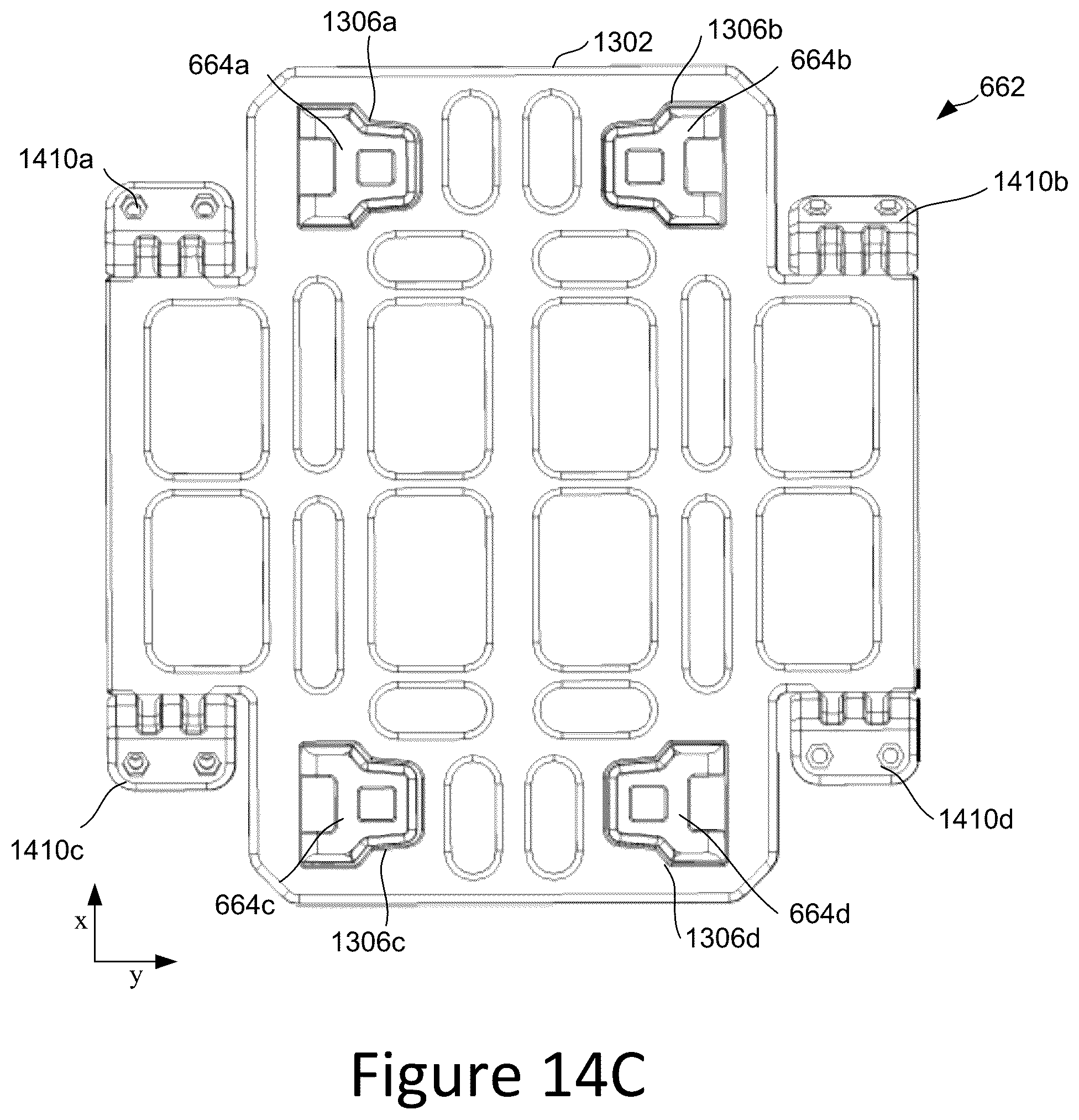 Patent US12103683 Figure 18 – UAV drop-plate for drop-payloads