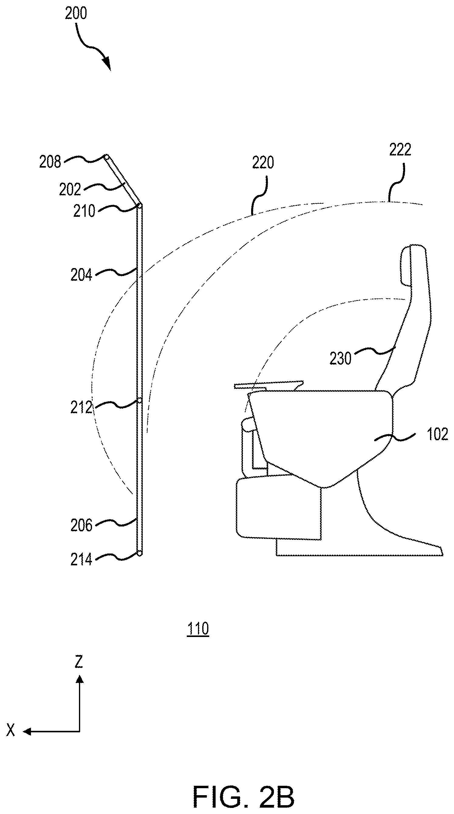 Patent US12103686 Figure 4 – Movable area partition