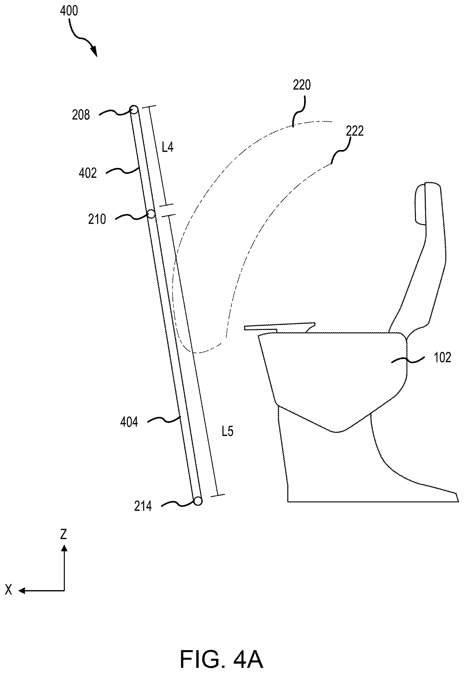 Patent US12103686 Figure 7 – Movable area partition