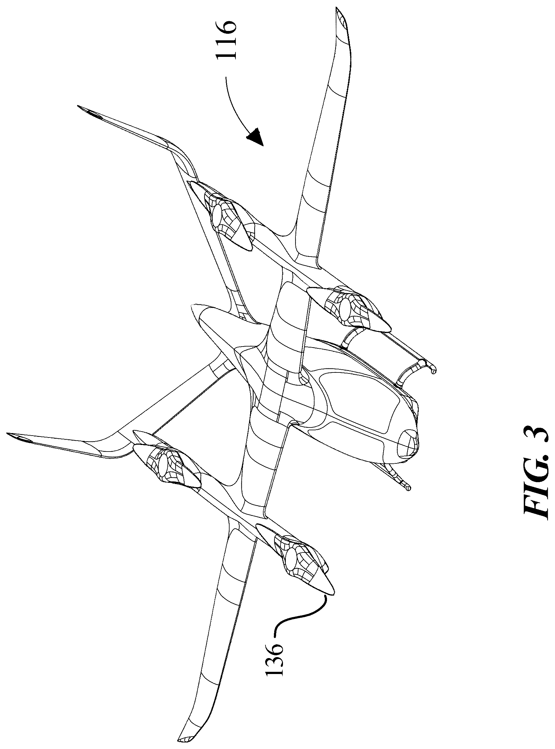 Patent US12103691 Figure 3 – Magnetic locking system of an electric aircraft rotor and methods thereof