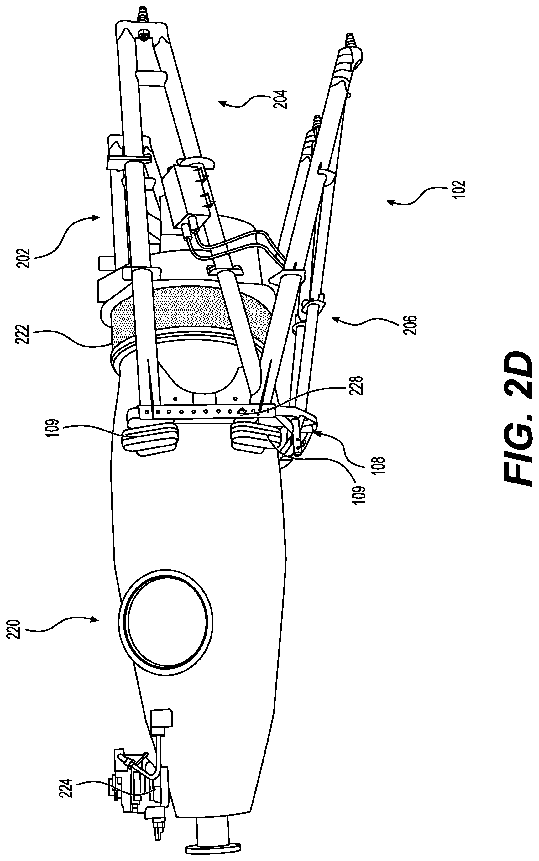 Patent US12103692 Figure 5 – Engine truss for aircraft