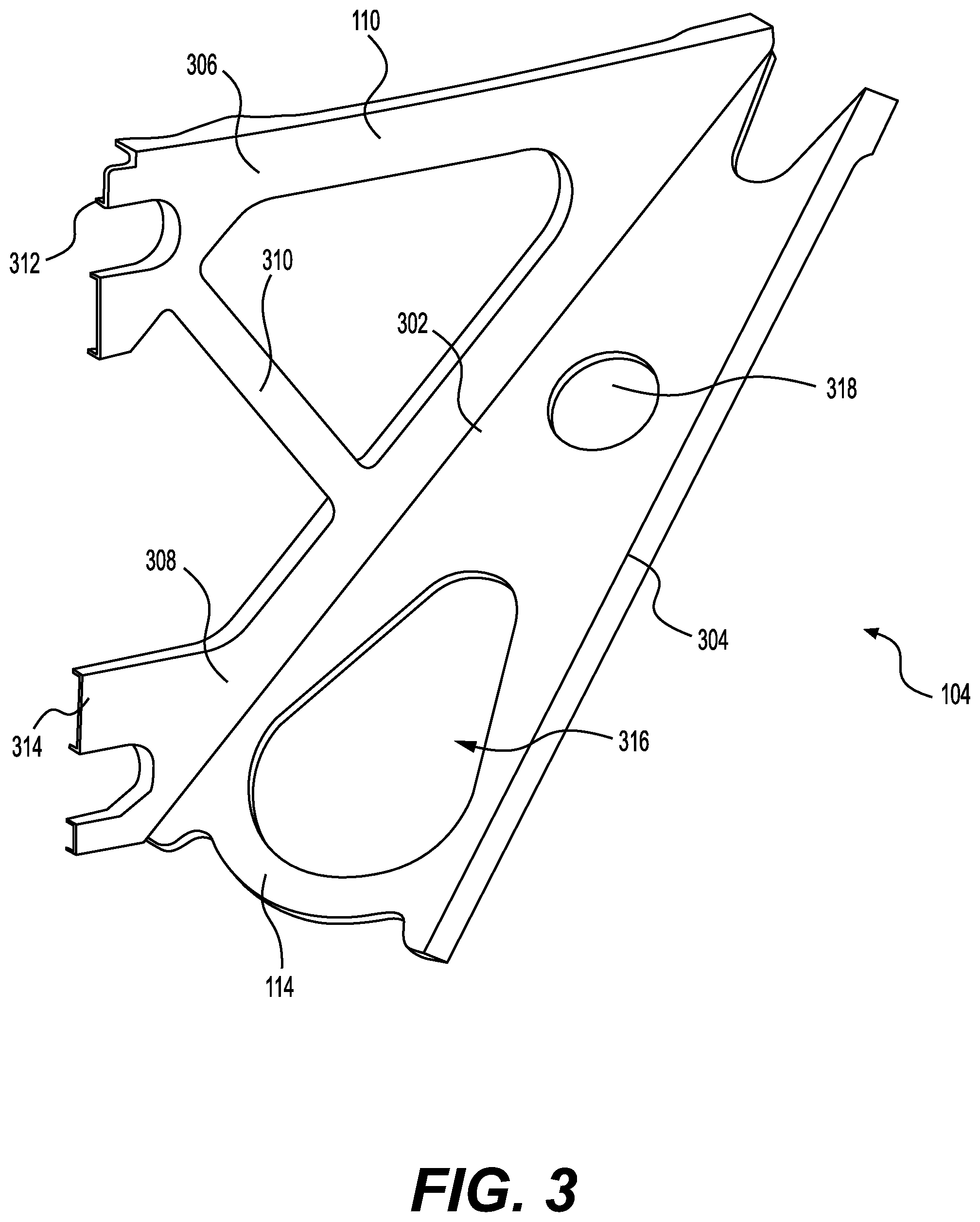 Patent US12103692 Figure 8 – Engine truss for aircraft