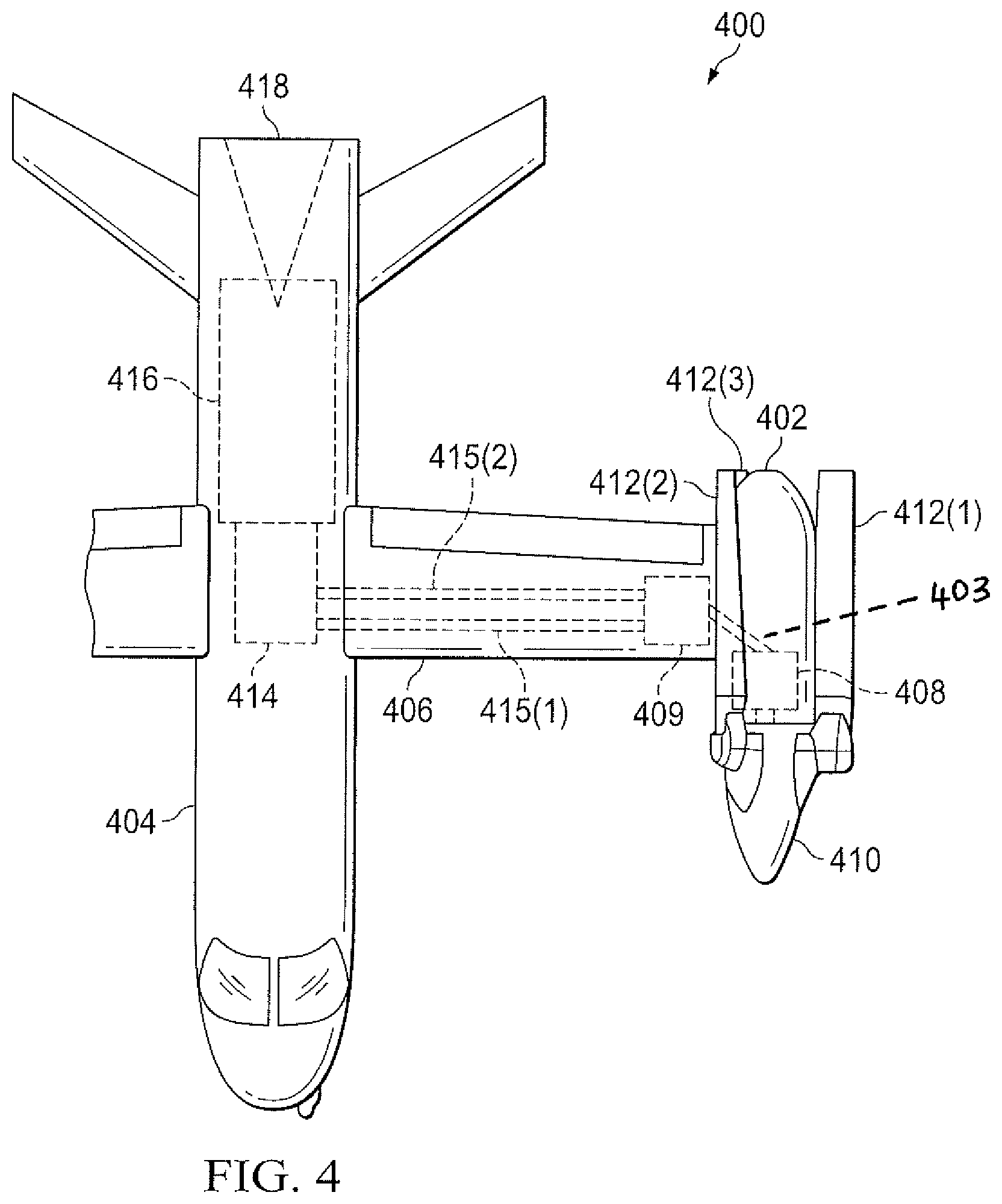 Patent US12103696 Figure 3 – High-speed VTOL drive-shaft systems and methods