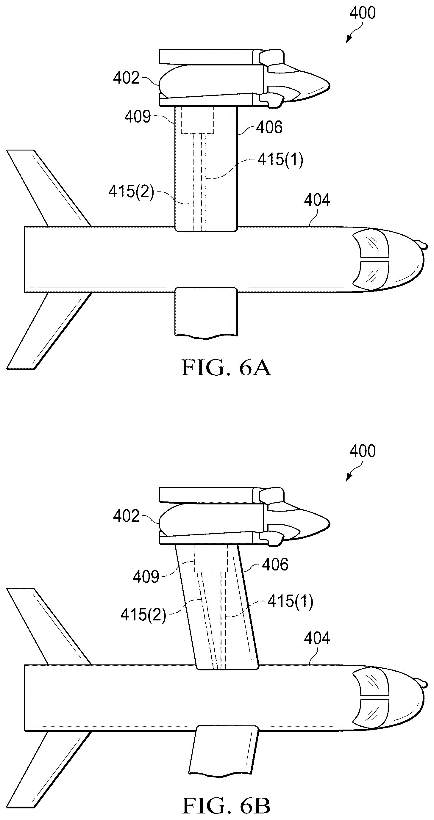 Patent US12103696 Figure 5 – High-speed VTOL drive-shaft systems and methods