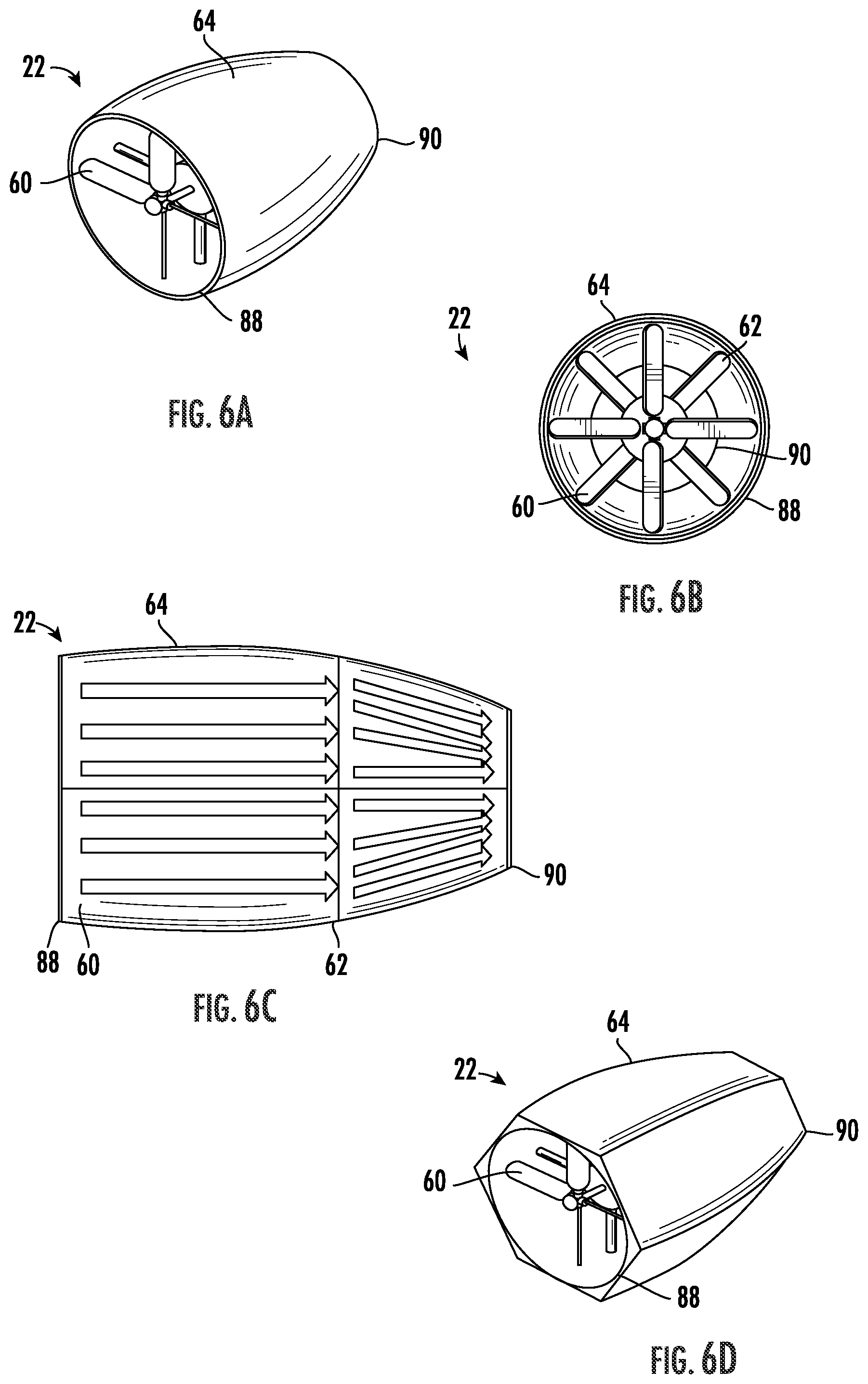 Patent US12103697 Figure 9 – Aircraft