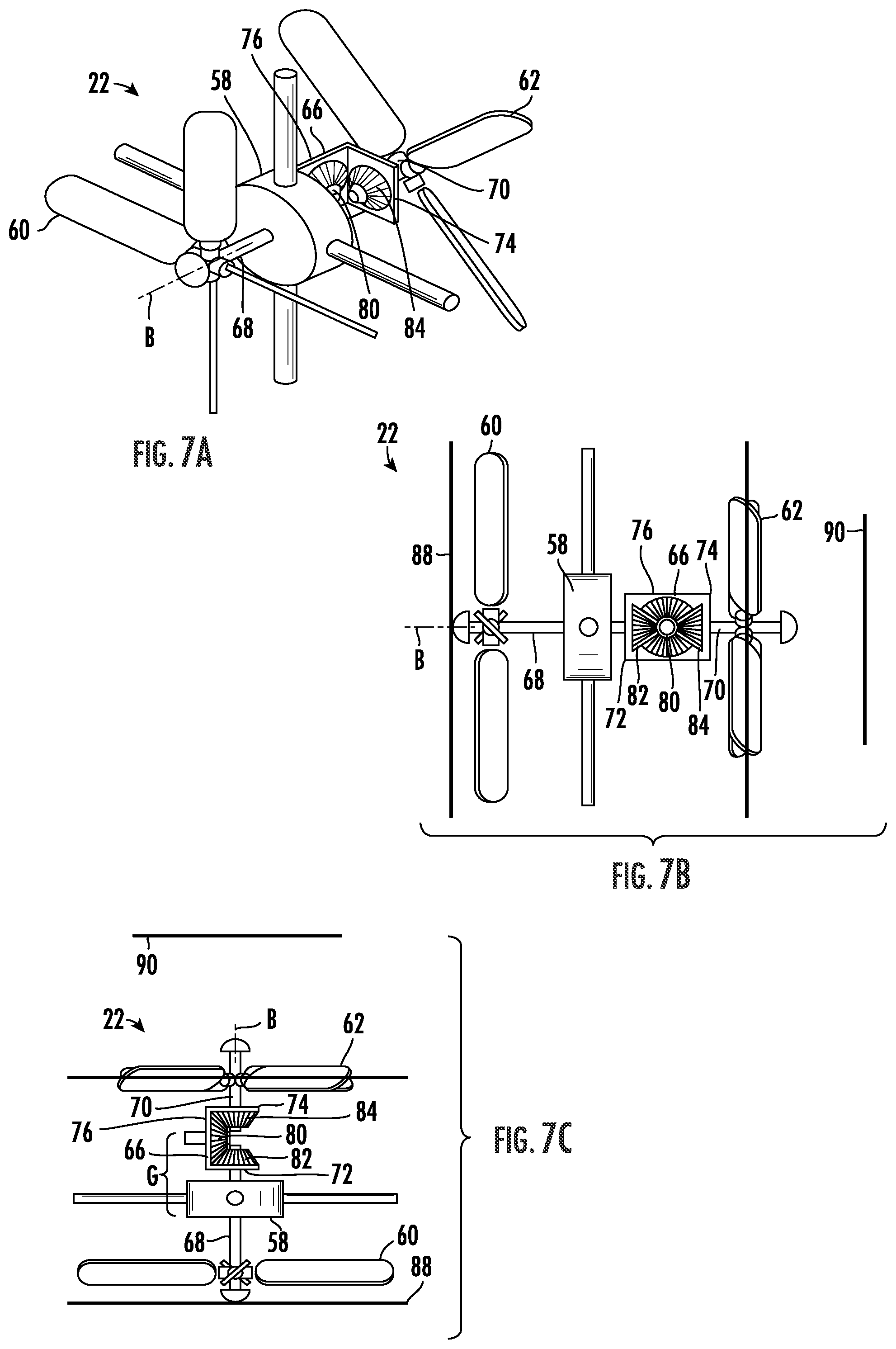 Patent US12103697 Figure 10 – Aircraft