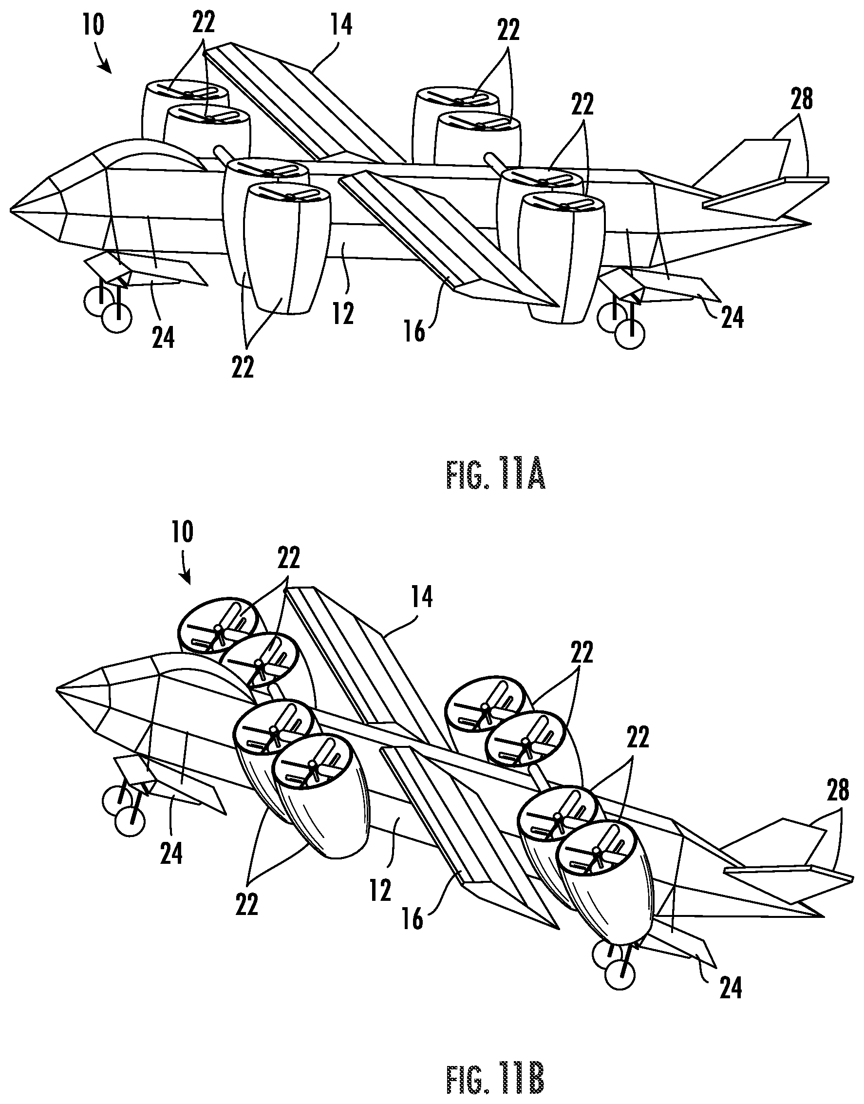 Patent US12103697 Figure 13 – Aircraft