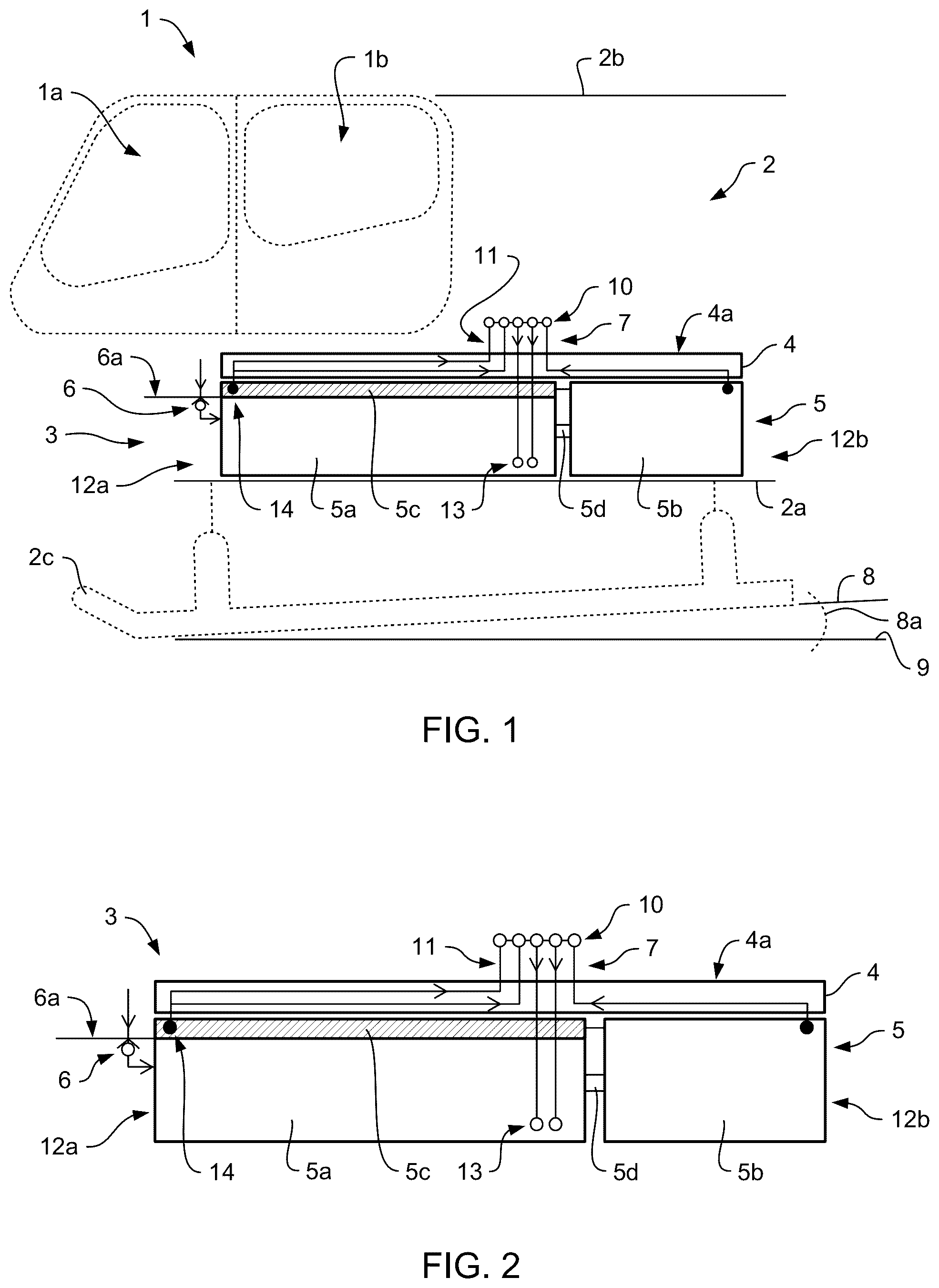 Patent US12103700 Figure 1 – Aircraft with a fuel storage system