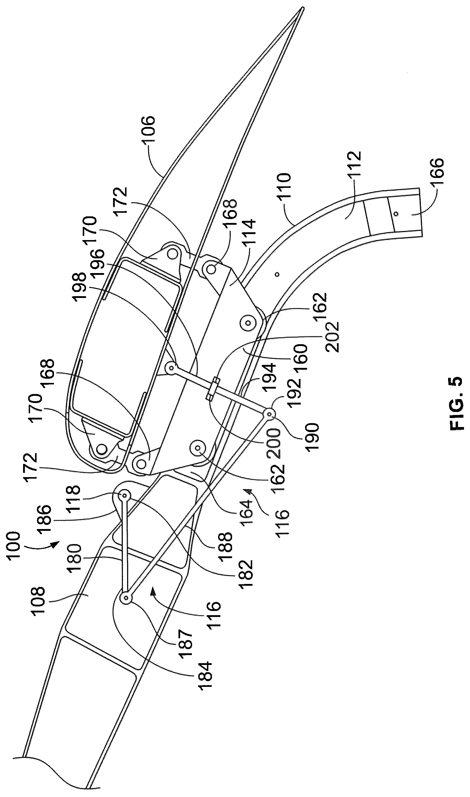 Patent US12103703 Figure 3 – Systems and methods for detecting a jam of a flap of a wing of an aircraft