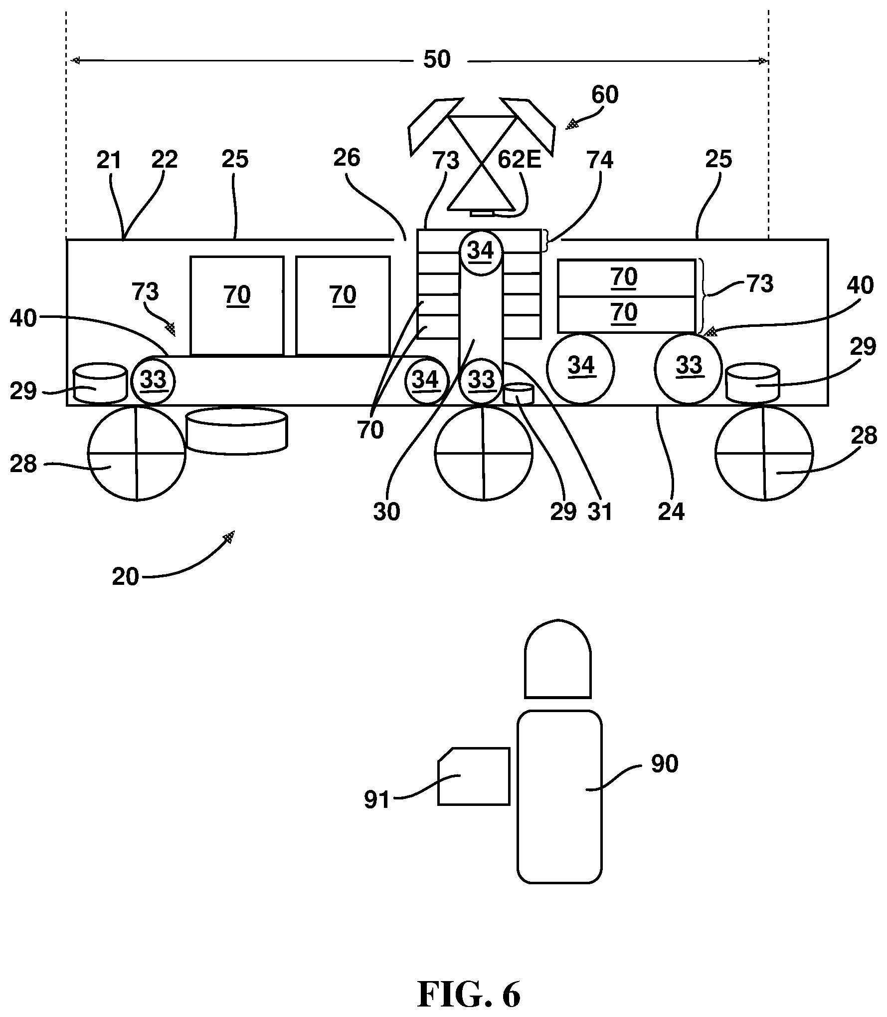 Patent US12103706 Figure 6 – Plural relay sensor delivery system