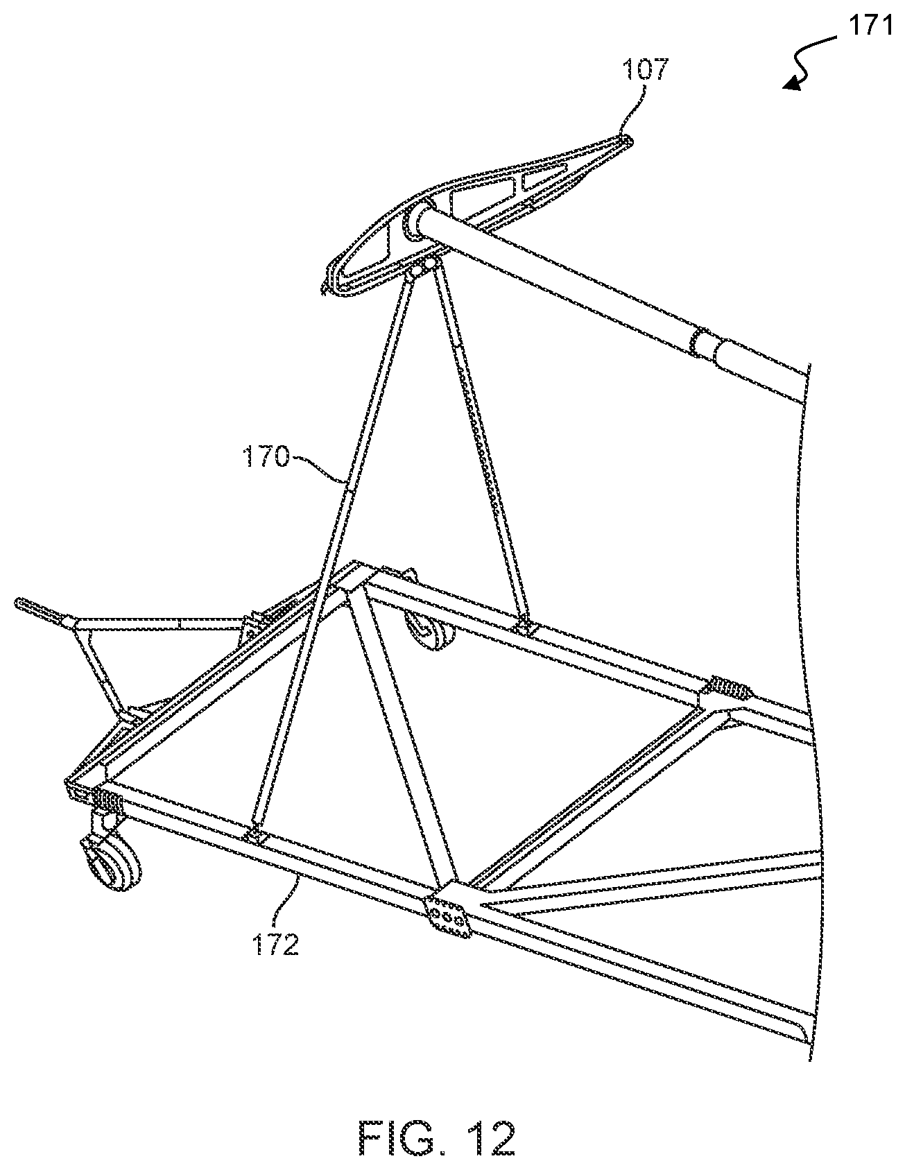 Patent US12103707 Figure 12 – Ground support equipment for a high altitude long endurance aircraft