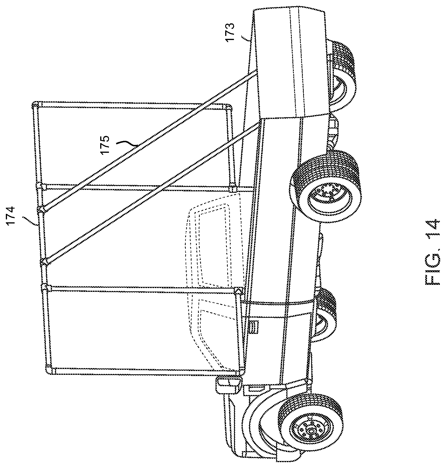 Patent US12103707 Figure 14 – Ground support equipment for a high altitude long endurance aircraft