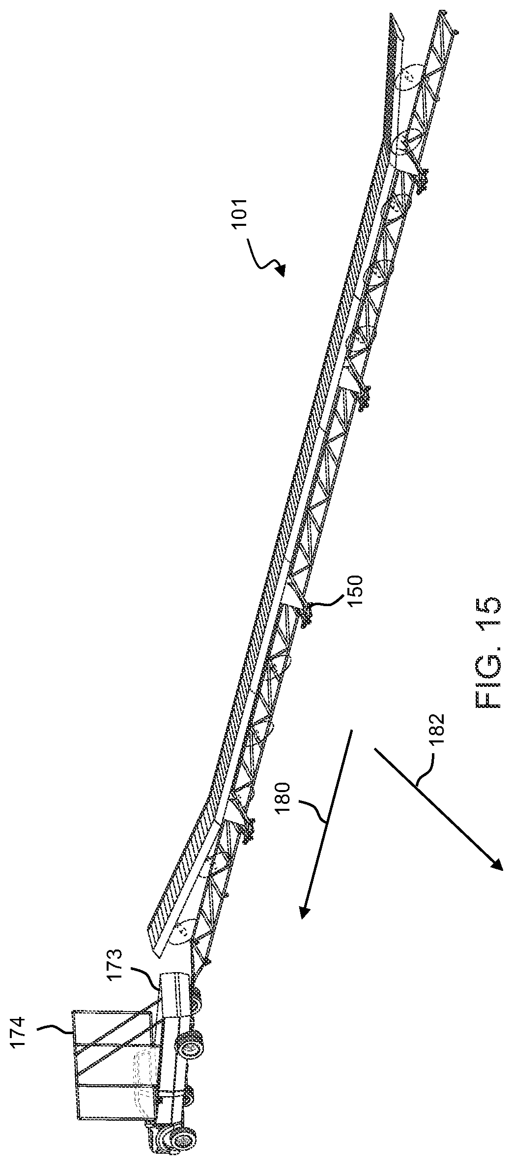 Patent US12103707 Figure 15 – Ground support equipment for a high altitude long endurance aircraft