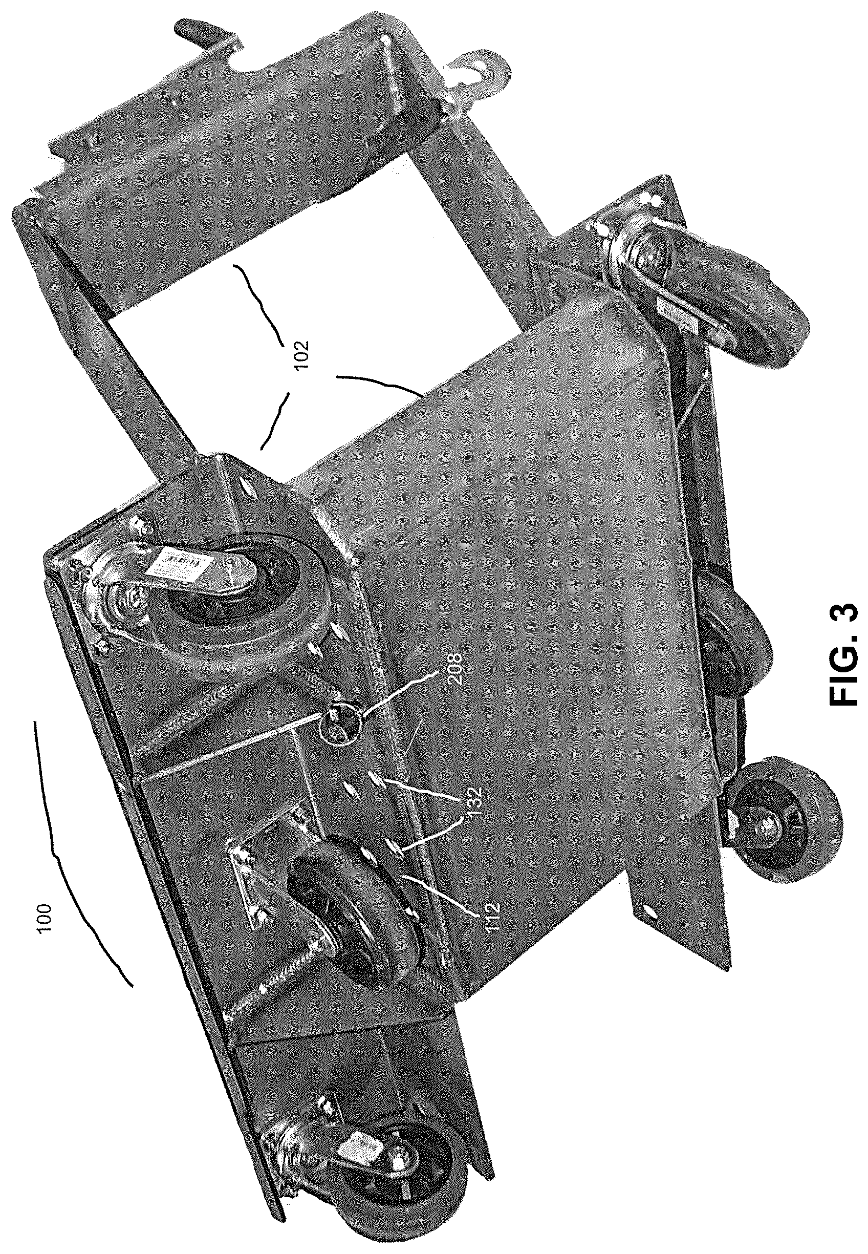 Patent US12103708 Figure 4 – Aircraft dolly