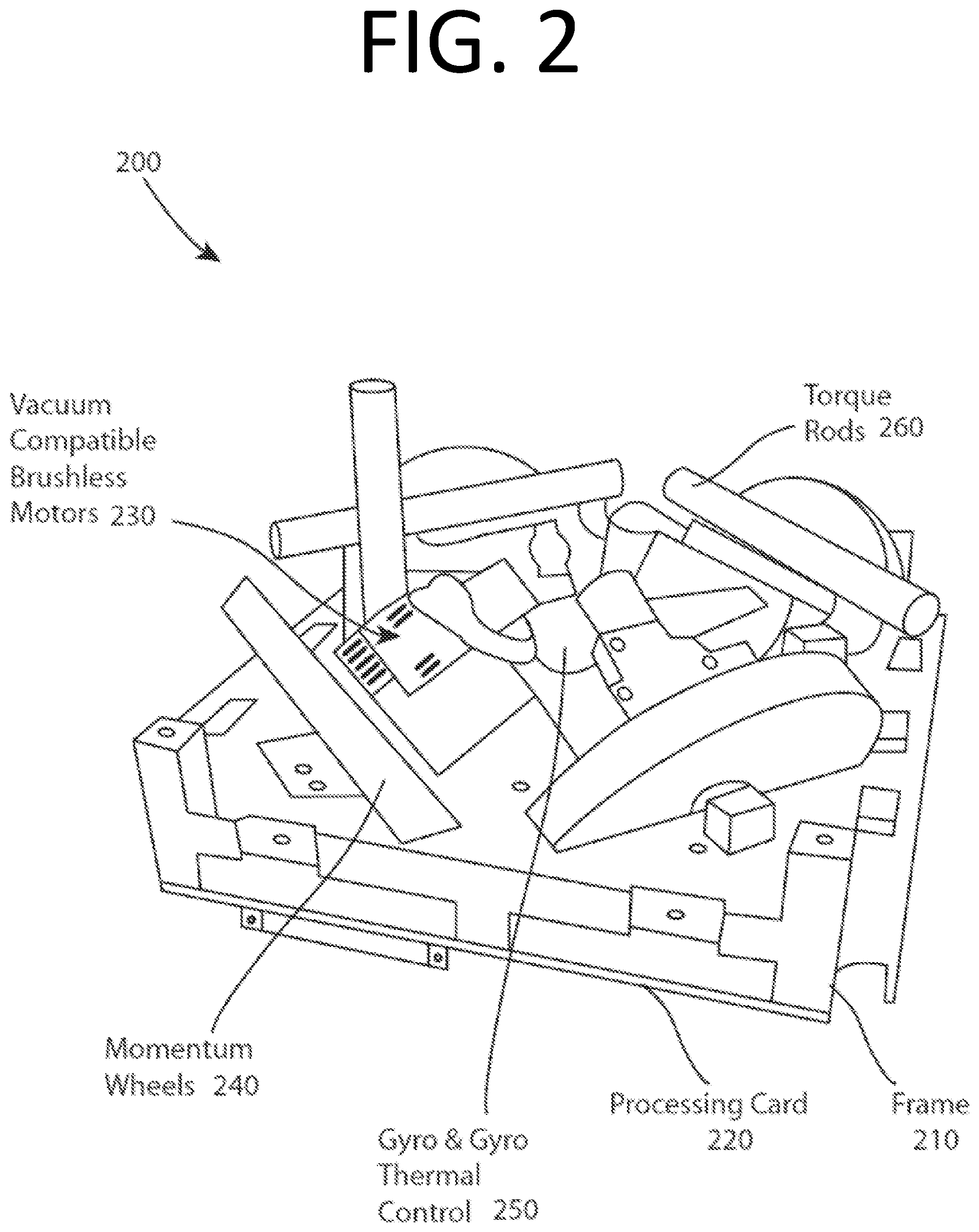 Patent US12103713 Figure 2 – Attitude determination and control system (ADCS)