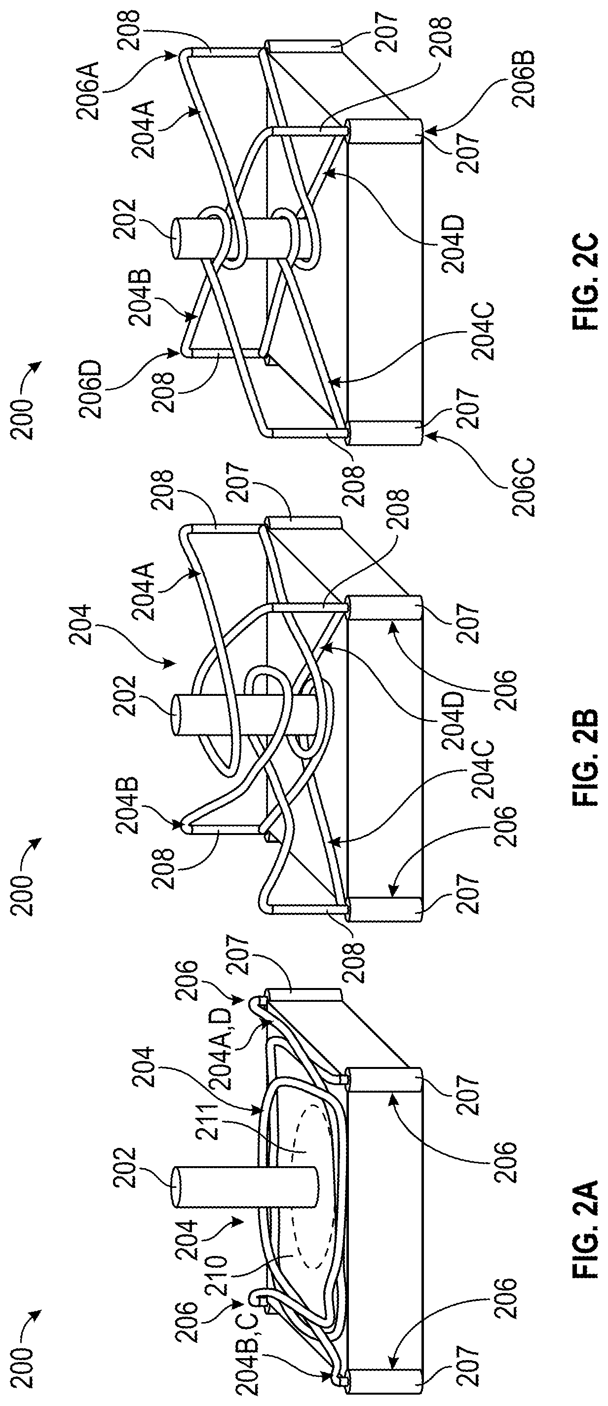 Patent US12103716 Figure 2 – Systems and methods for securing an upright rocket