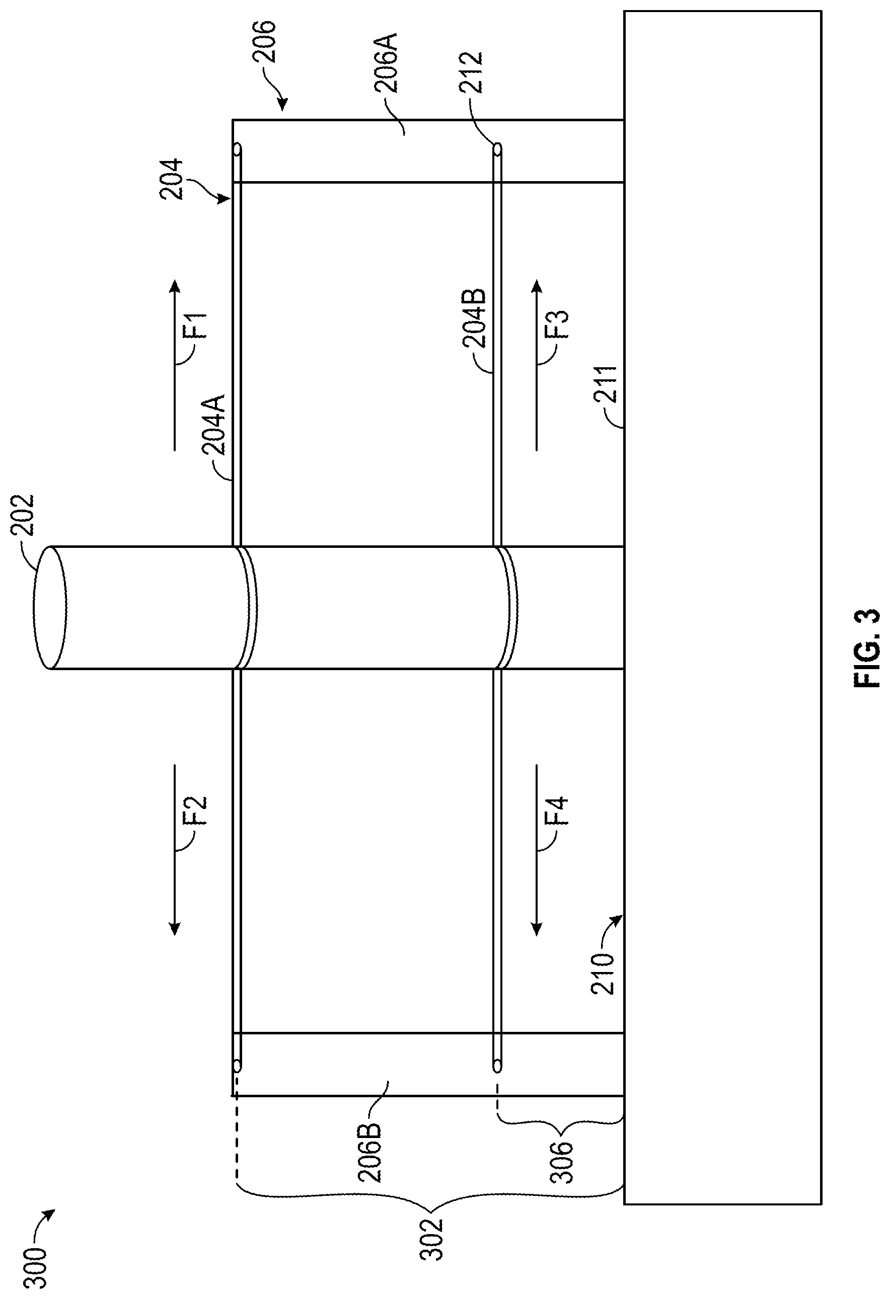 Patent US12103716 Figure 3 – Systems and methods for securing an upright rocket