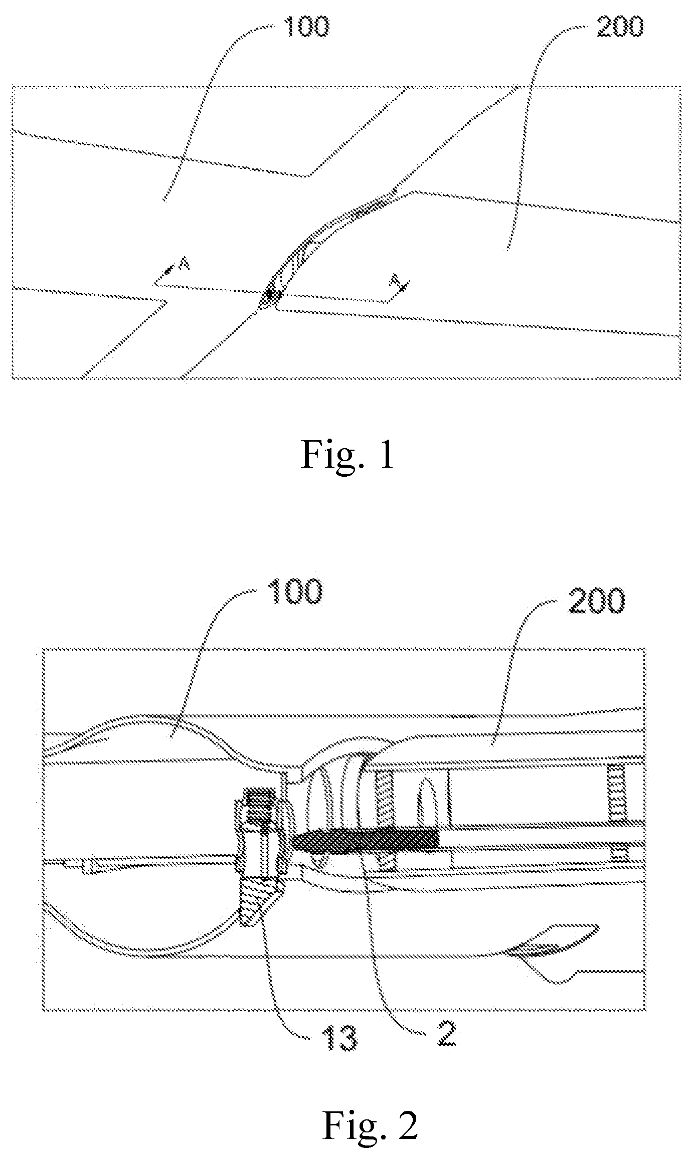 Patent US12103717 Figure 1 – Quick-release wing structure and an unmanned aerial vehicle using the same