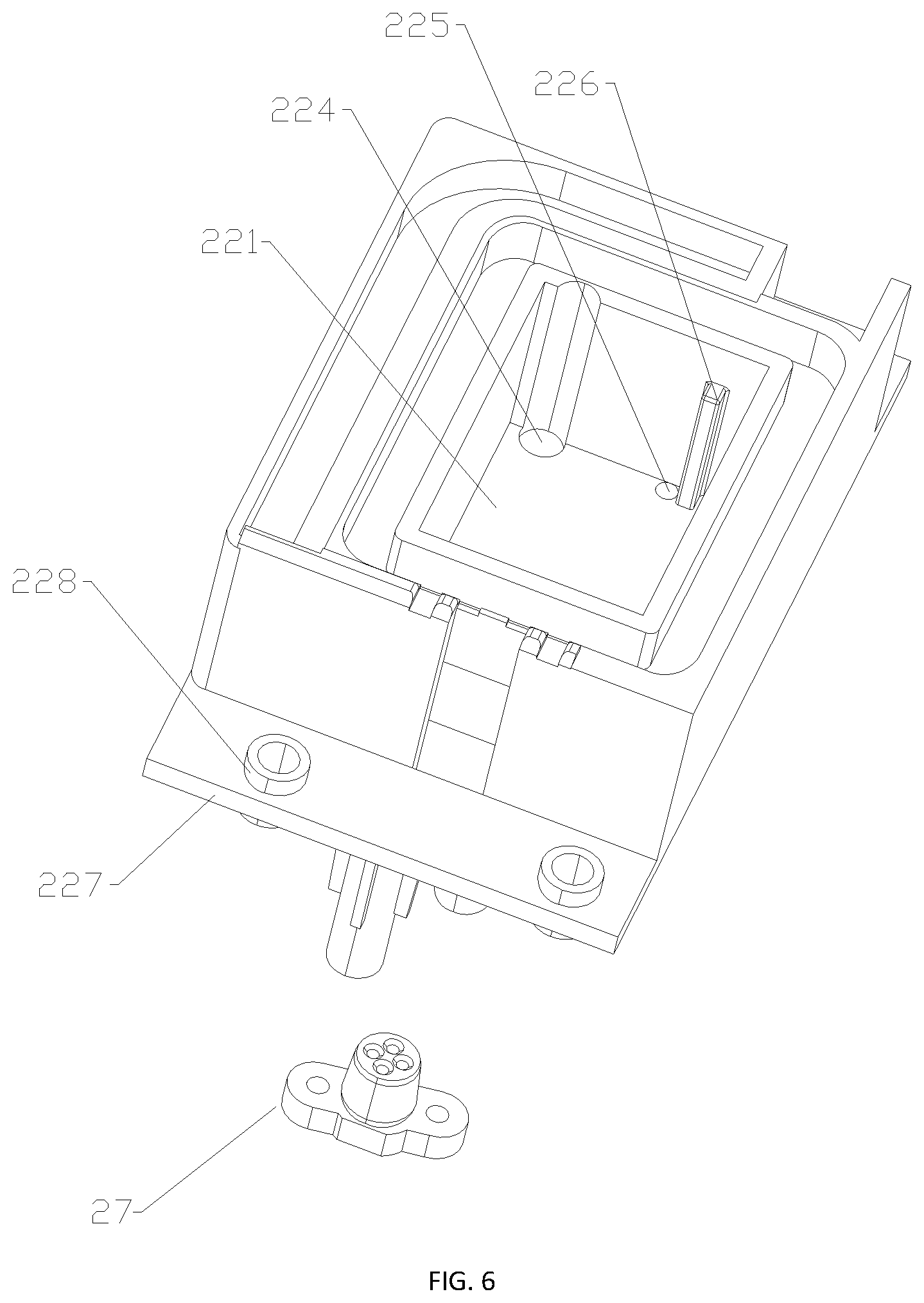 Patent US12103720 Figure 6 – Bag sealing machine