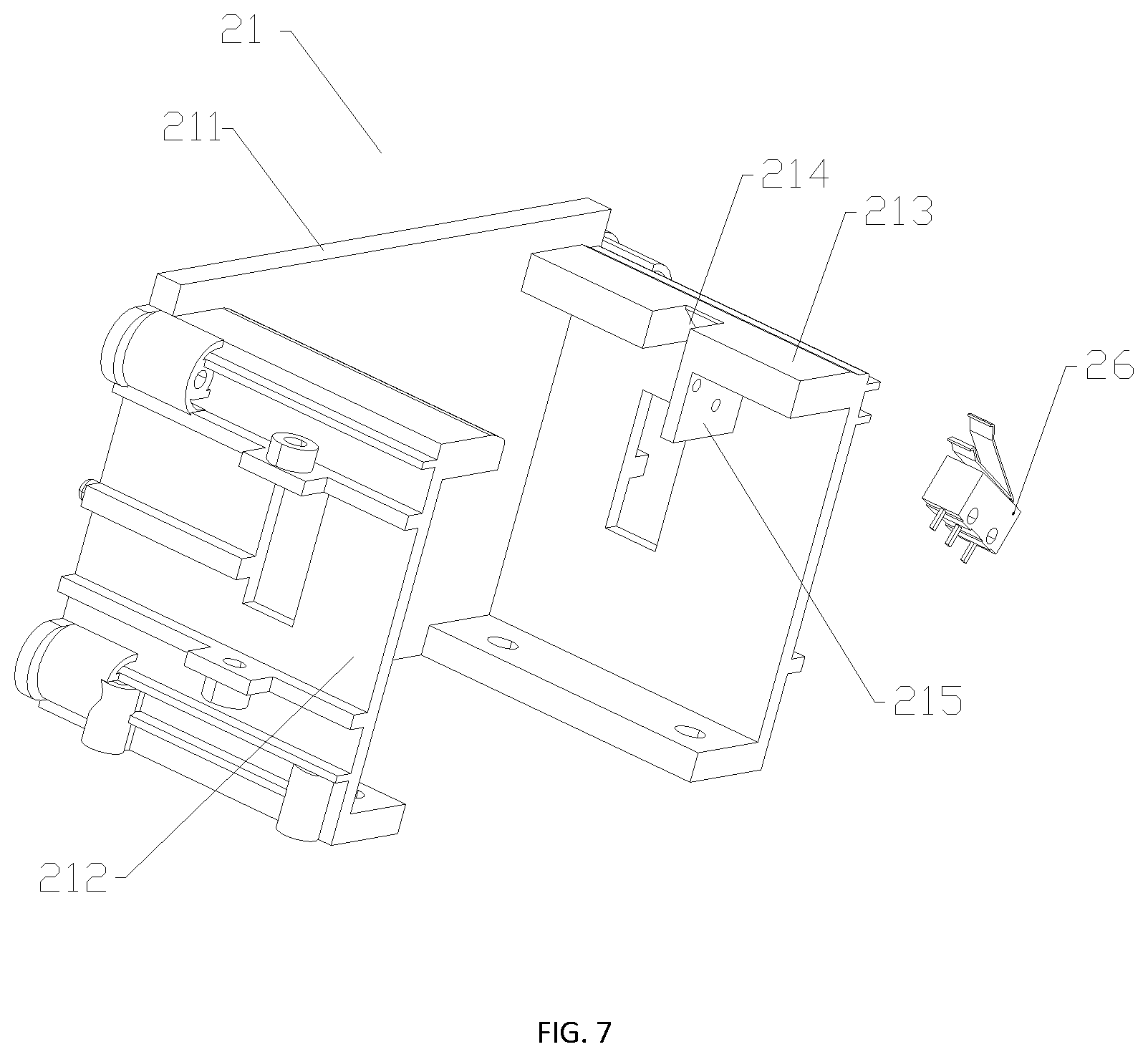 Patent US12103720 Figure 7 – Bag sealing machine