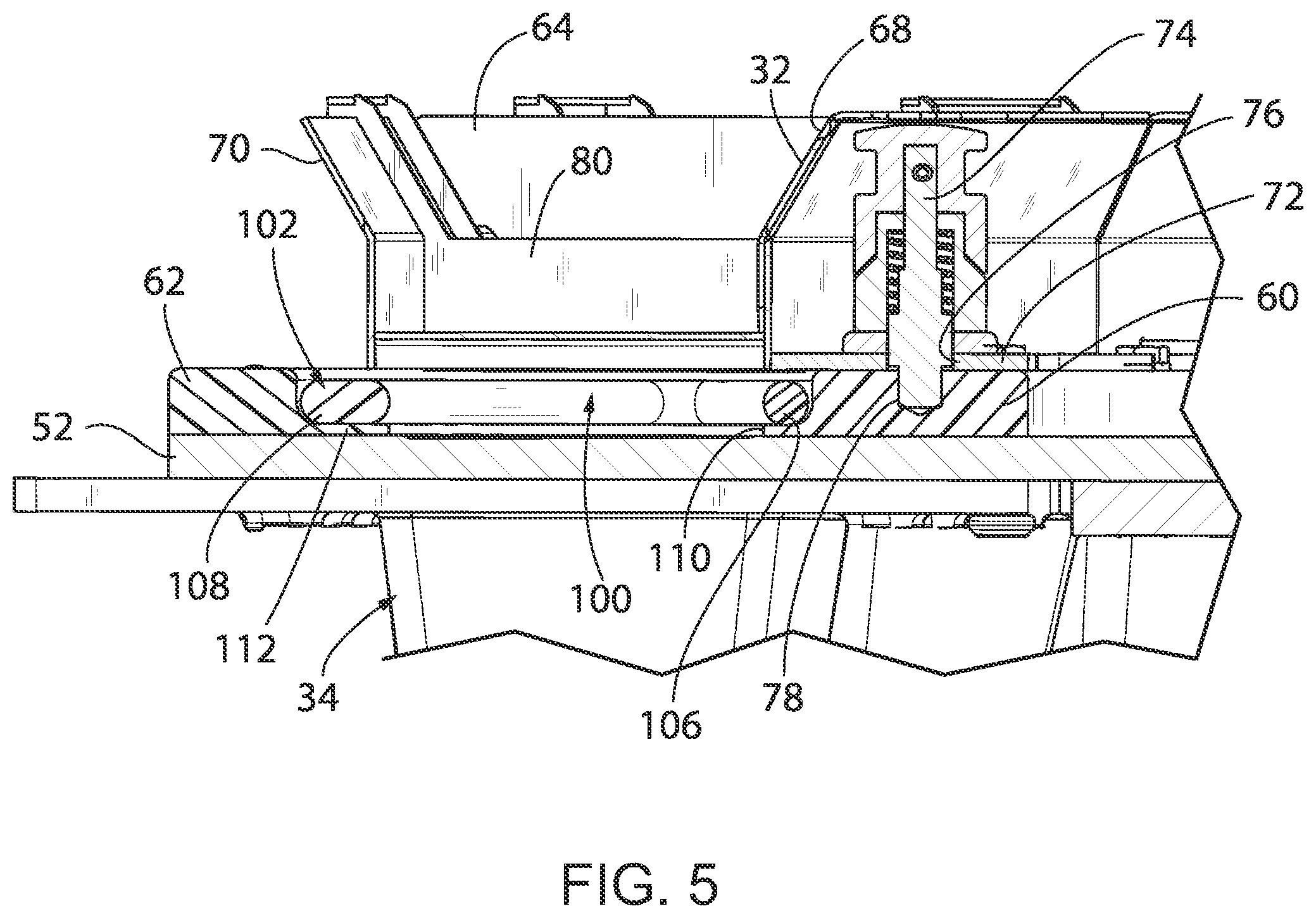 Patent US12103721 Figure 5 – Rotary filling machine