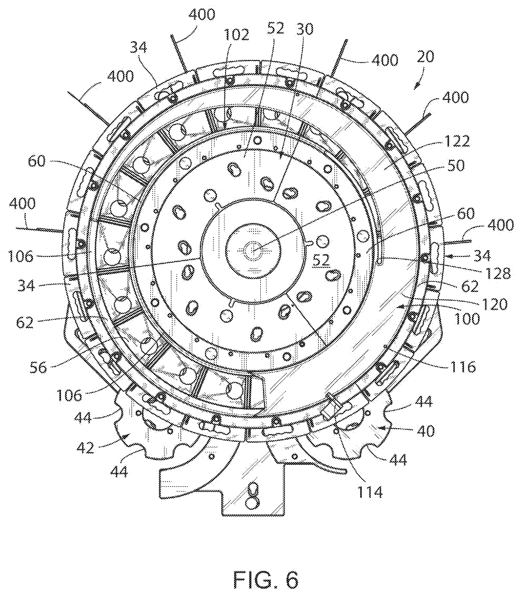 Patent US12103721 Figure 6 – Rotary filling machine