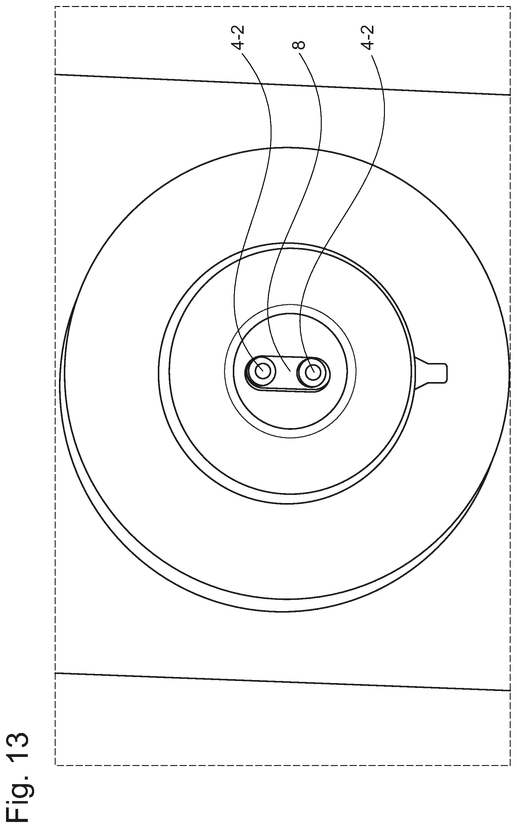 Patent US12103723 Figure 13 – Device for dispensing single droplets into a cap or body of a capsule