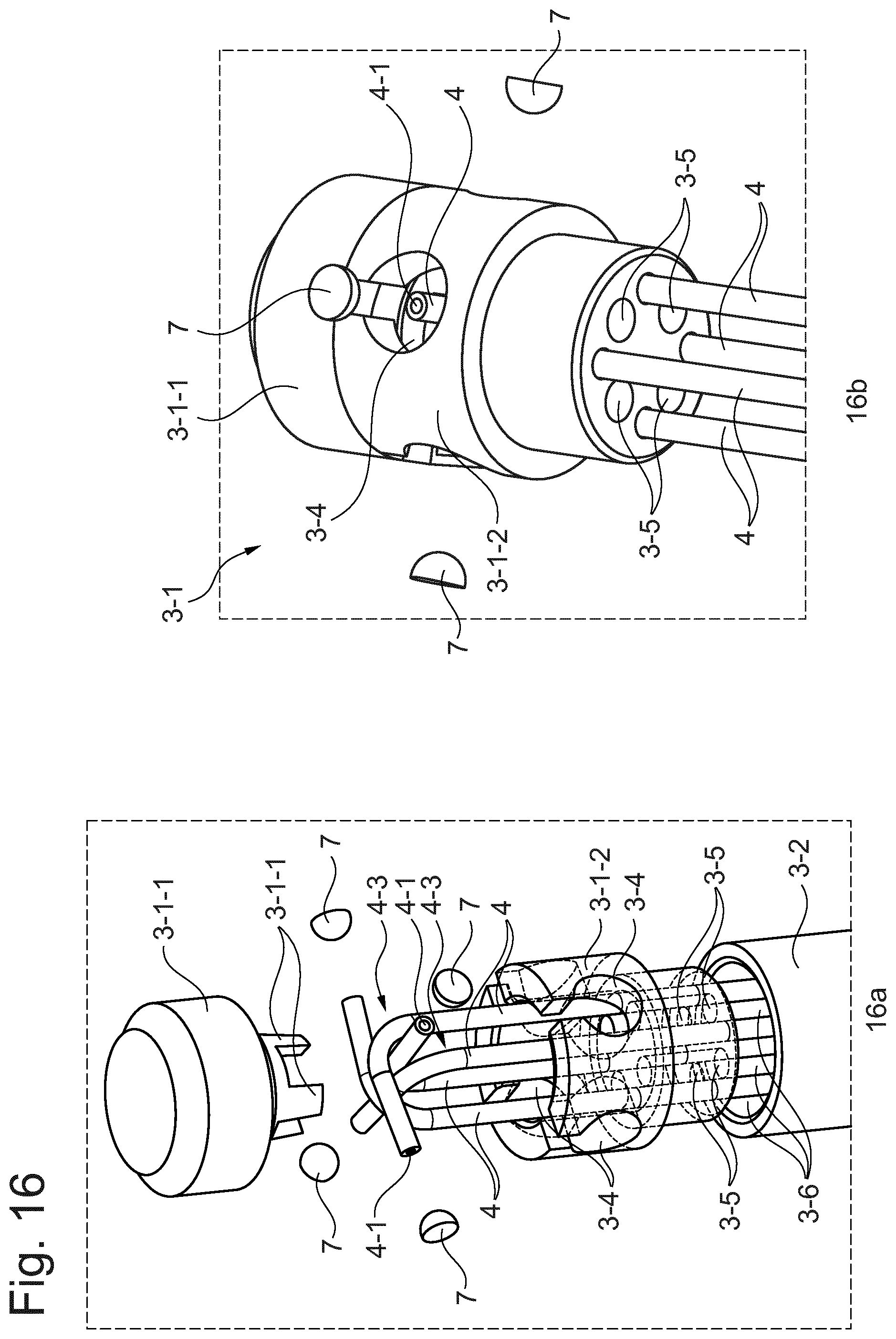 Patent US12103723 Figure 16 – Device for dispensing single droplets into a cap or body of a capsule