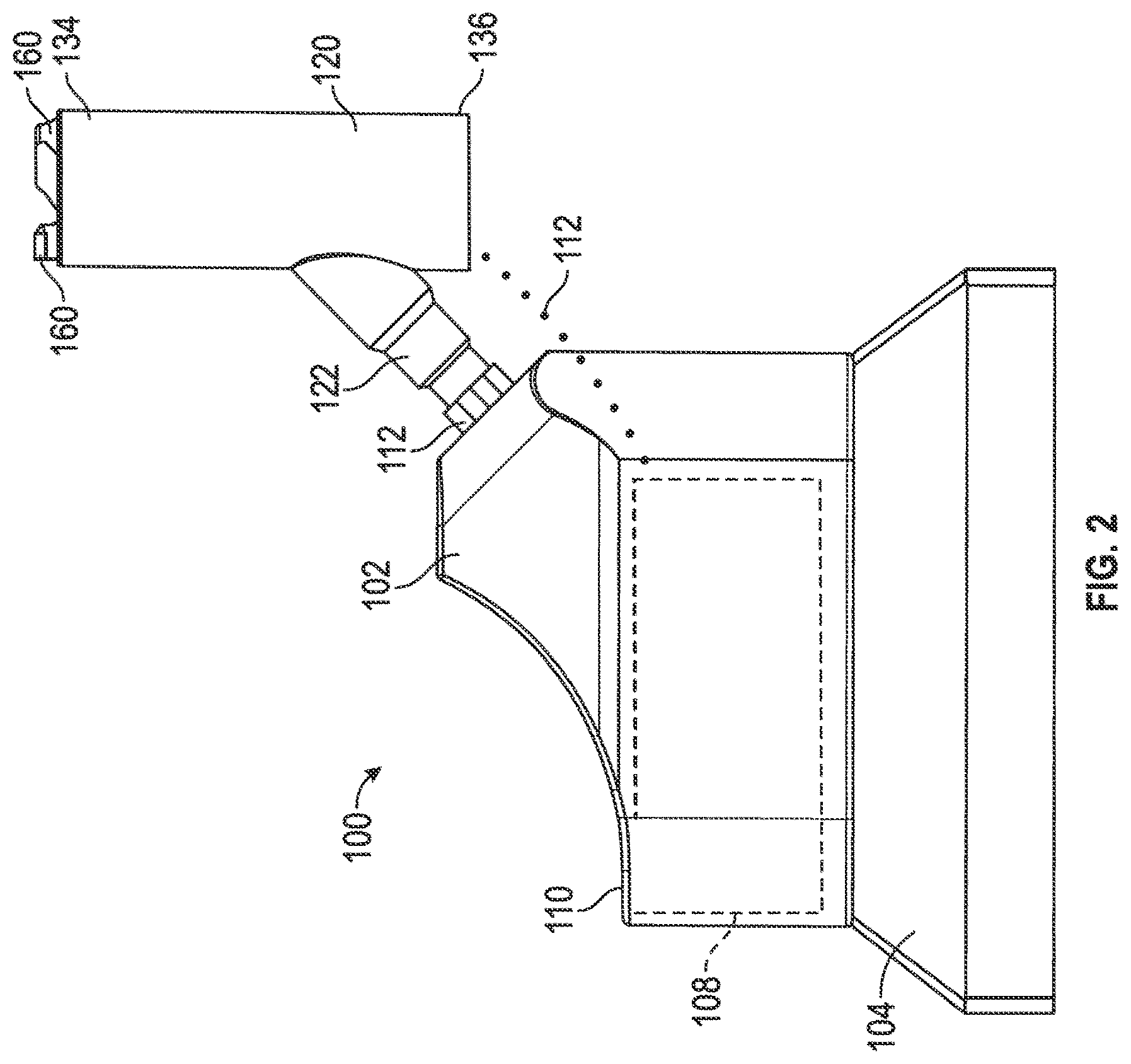 Patent US12103724 Figure 2 – Steam shrink wrap sleeve with printed label for container and associated method