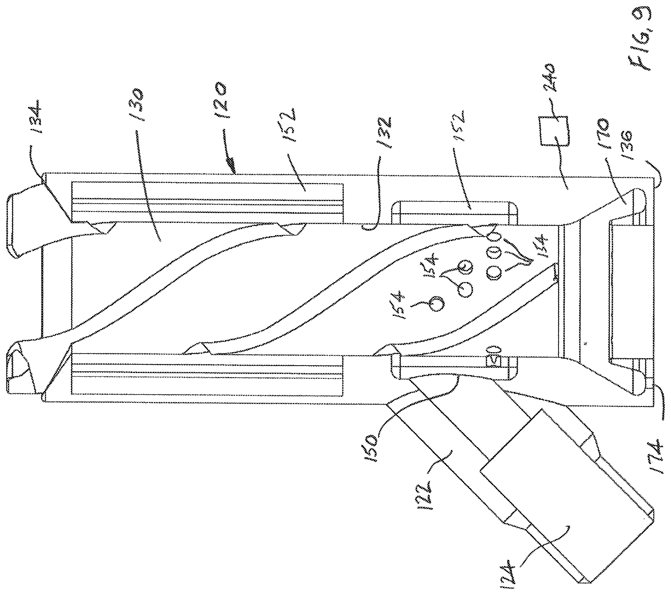 Patent US12103724 Figure 9 – Steam shrink wrap sleeve with printed label for container and associated method