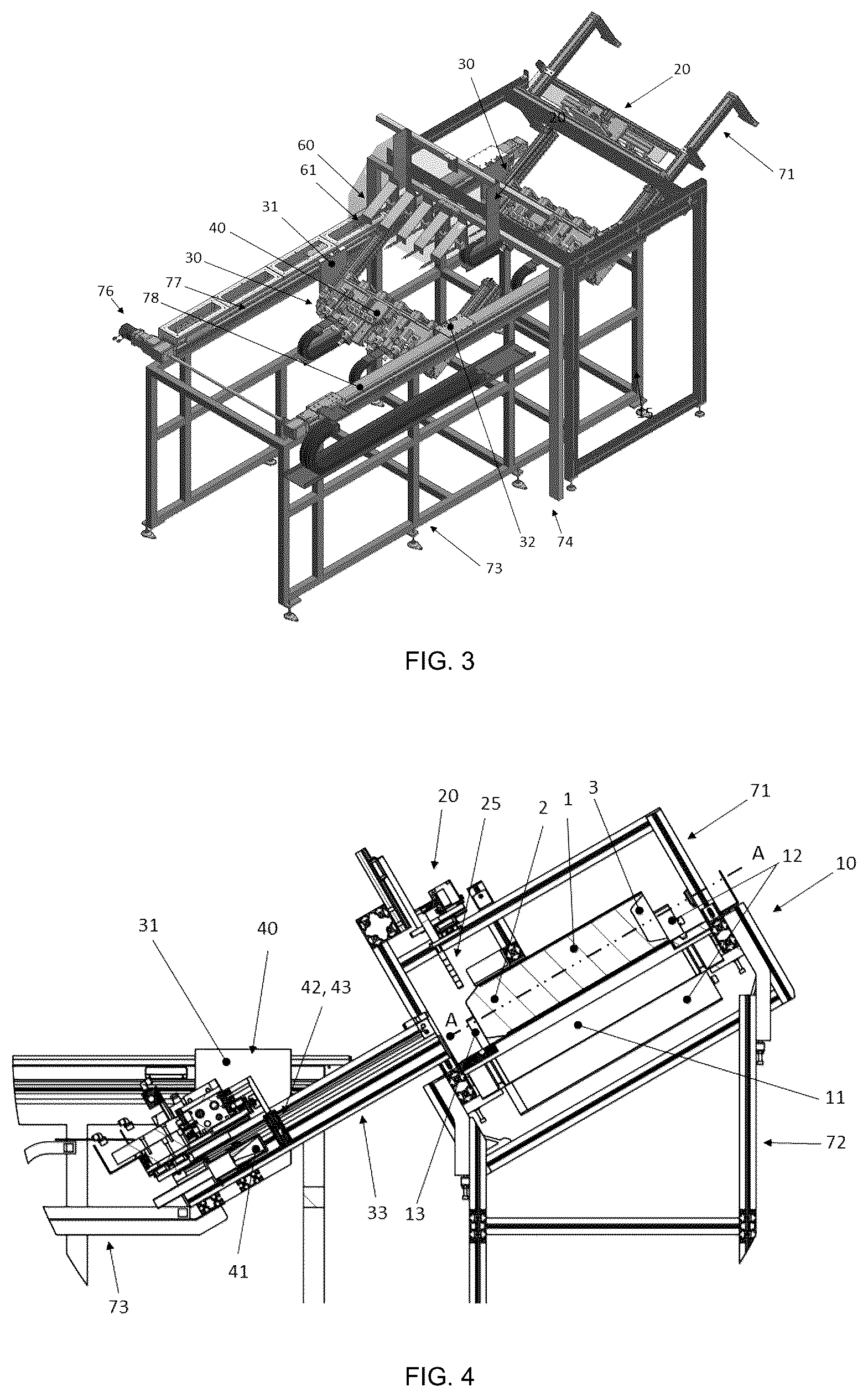 Patent US12103725 Figure 2 – System for removing packaging film from article