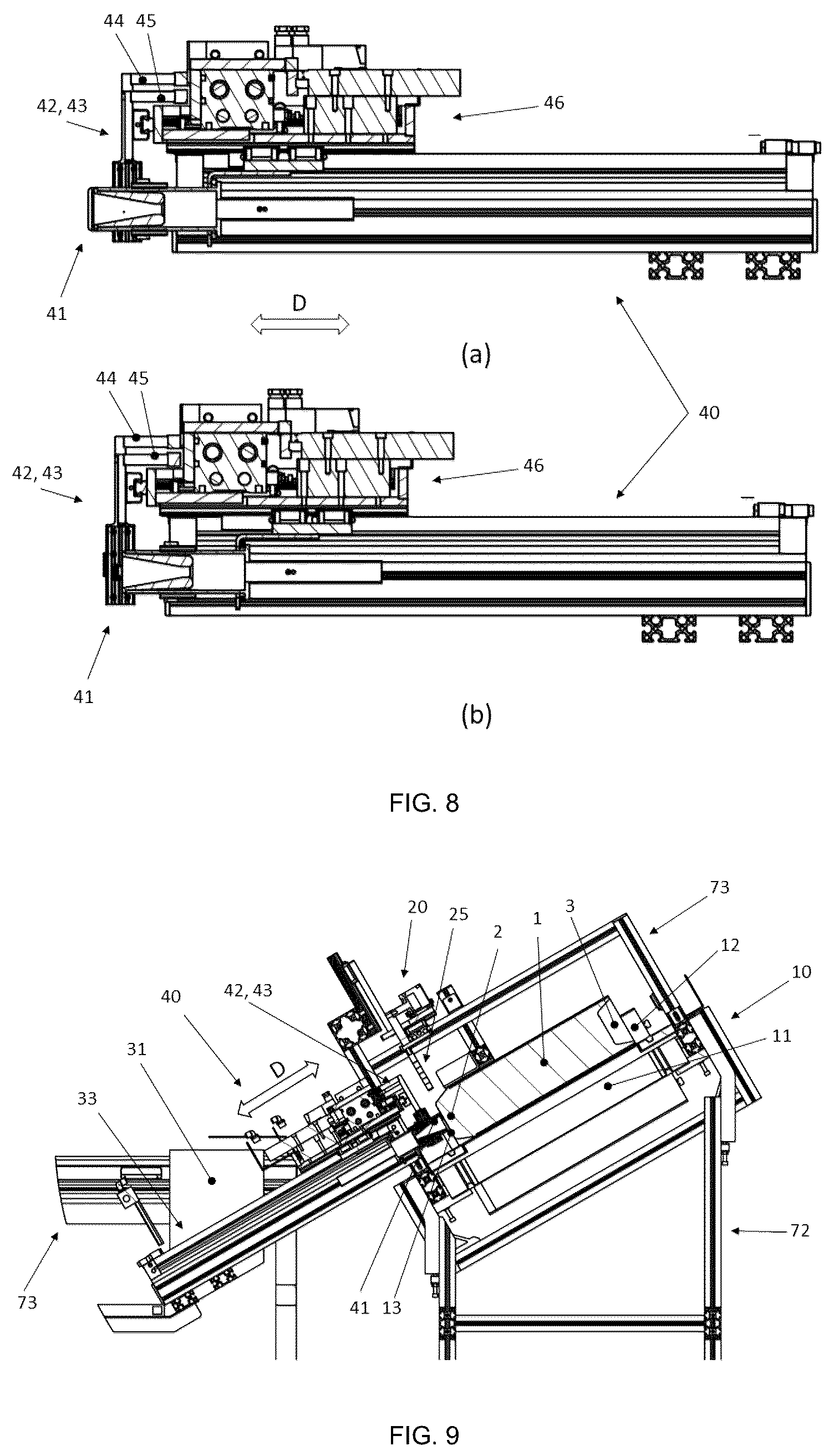 Patent US12103725 Figure 5 – System for removing packaging film from article