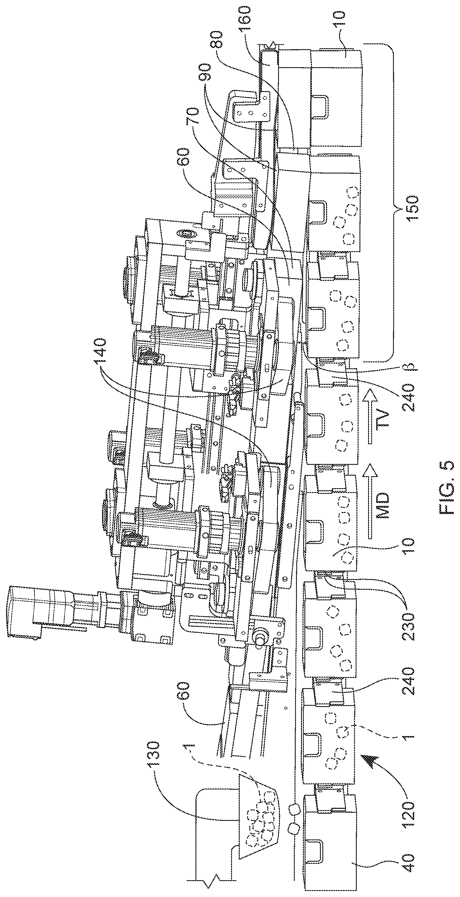 Patent US12103727 Figure 4 – High speed telescopic fitting of a tray and hood