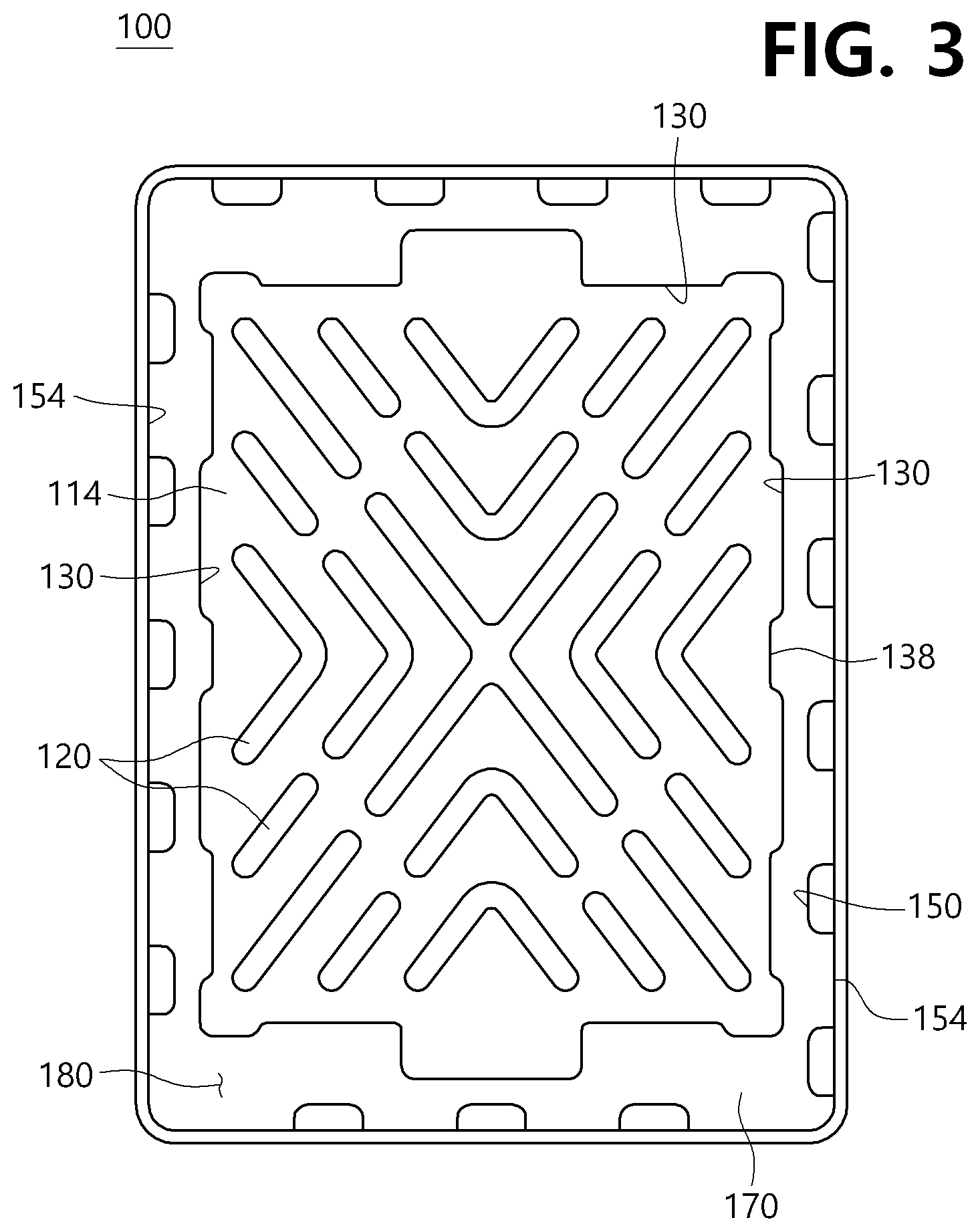 Patent US12103729 Figure 3 – Substrate tray