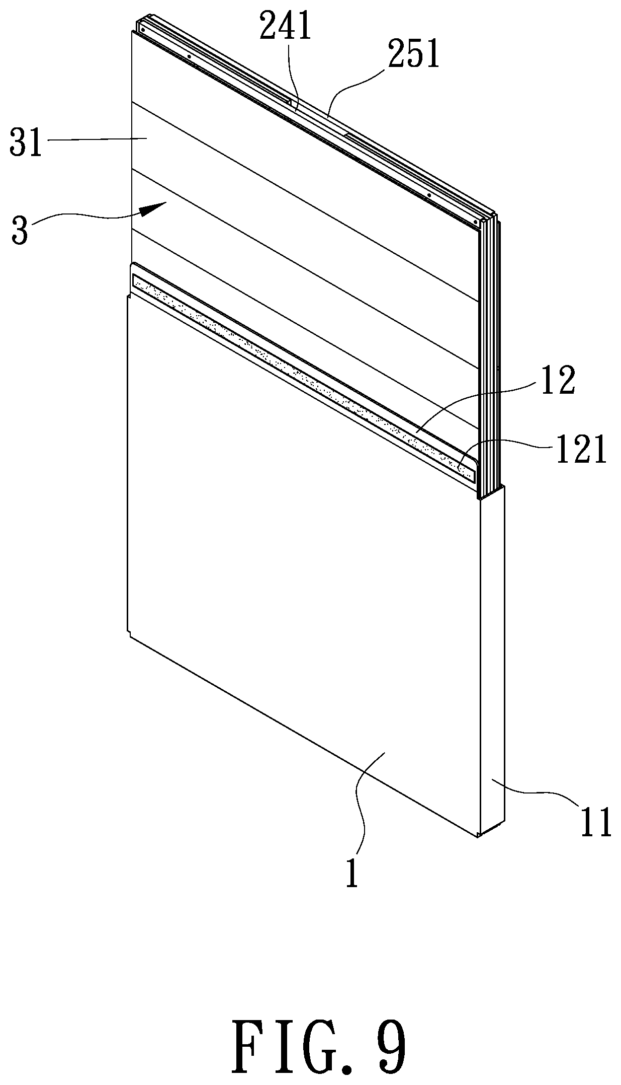 Patent US12103732 Figure 9 – Folding box