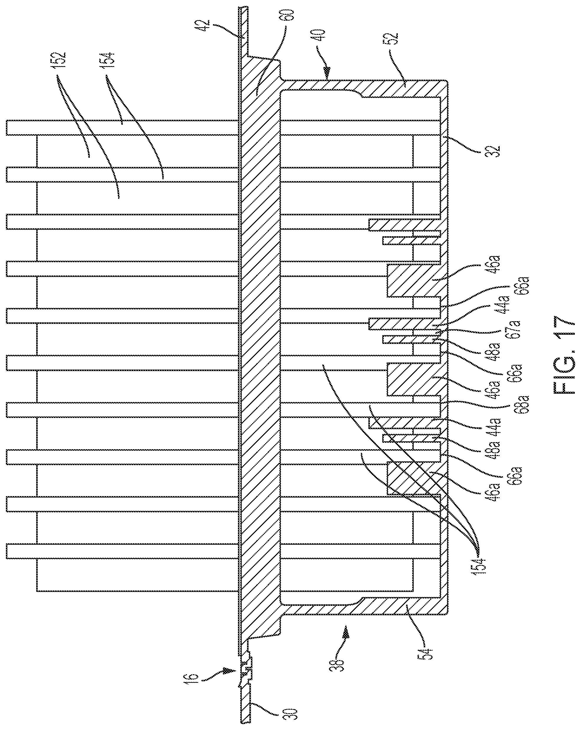 Patent US12103735 Figure 16 – Packaging for plates