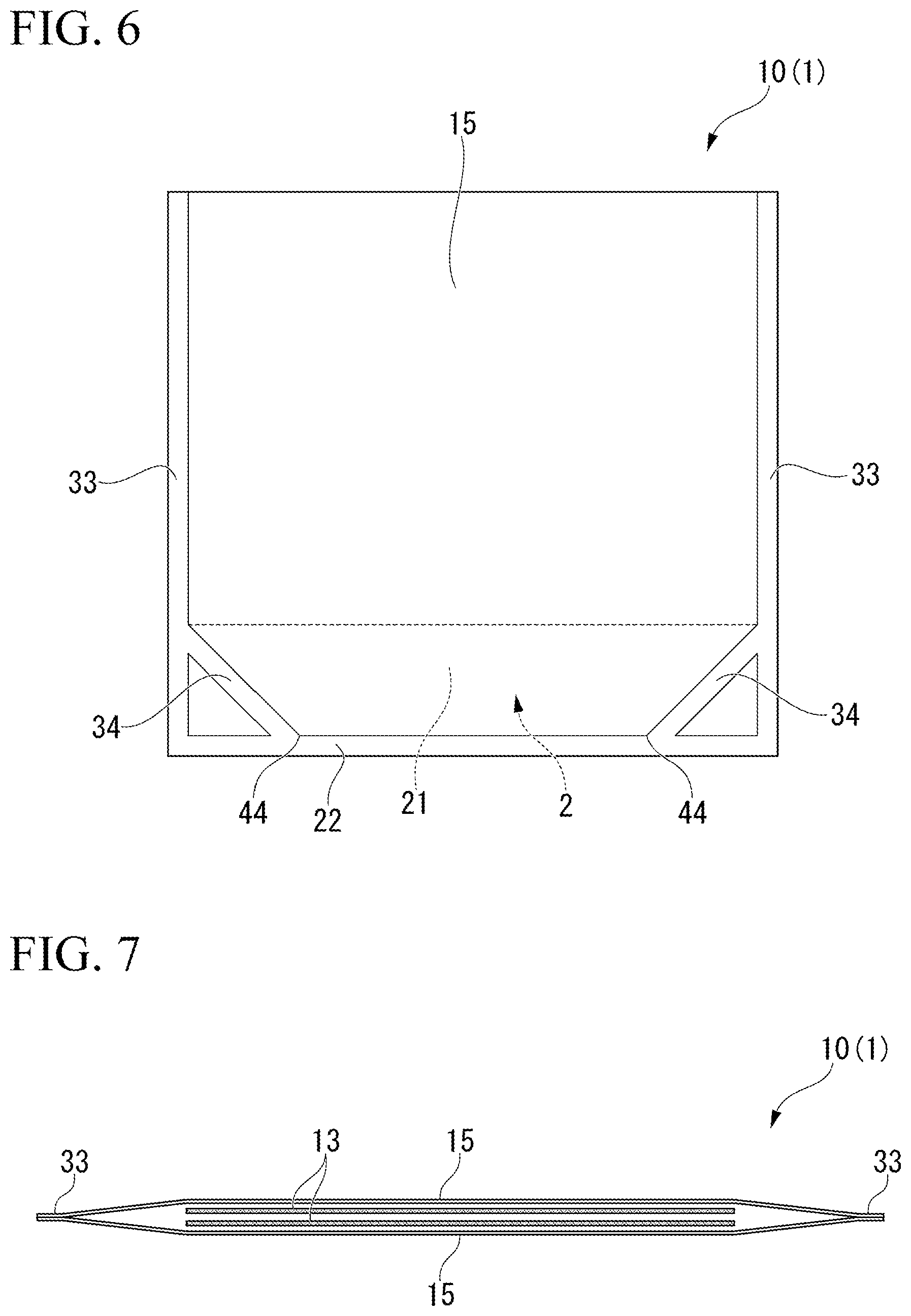 Patent US12103737 Figure 6 – Rectangular-bottomed packaging bag, and method for manufacturing rectangular-bottomed packaging bag
