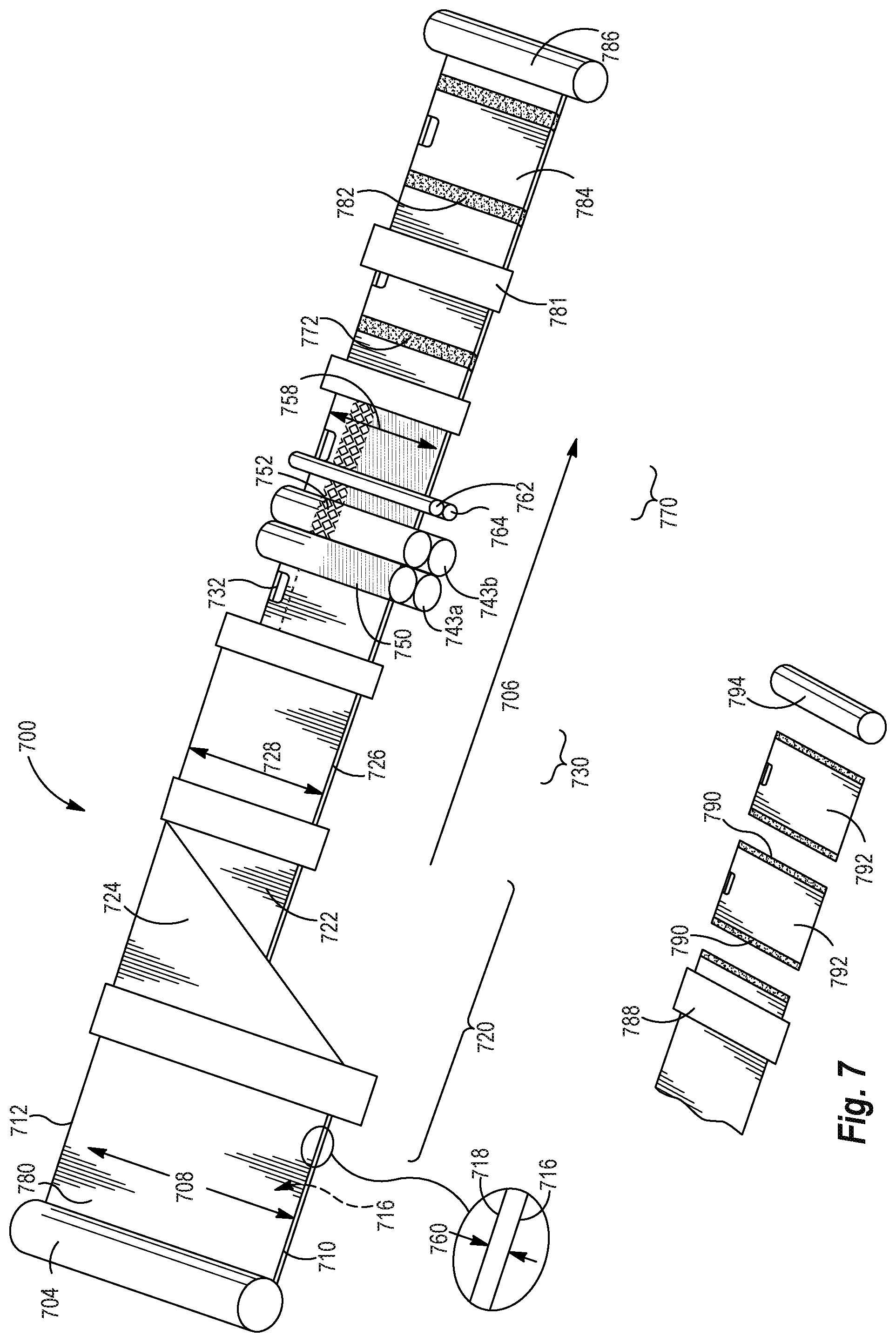 Patent US12103738 Figure 12 – Multi-film thermoplastic bags having grab zones secured to sidewalls via selfing and methods of making the same