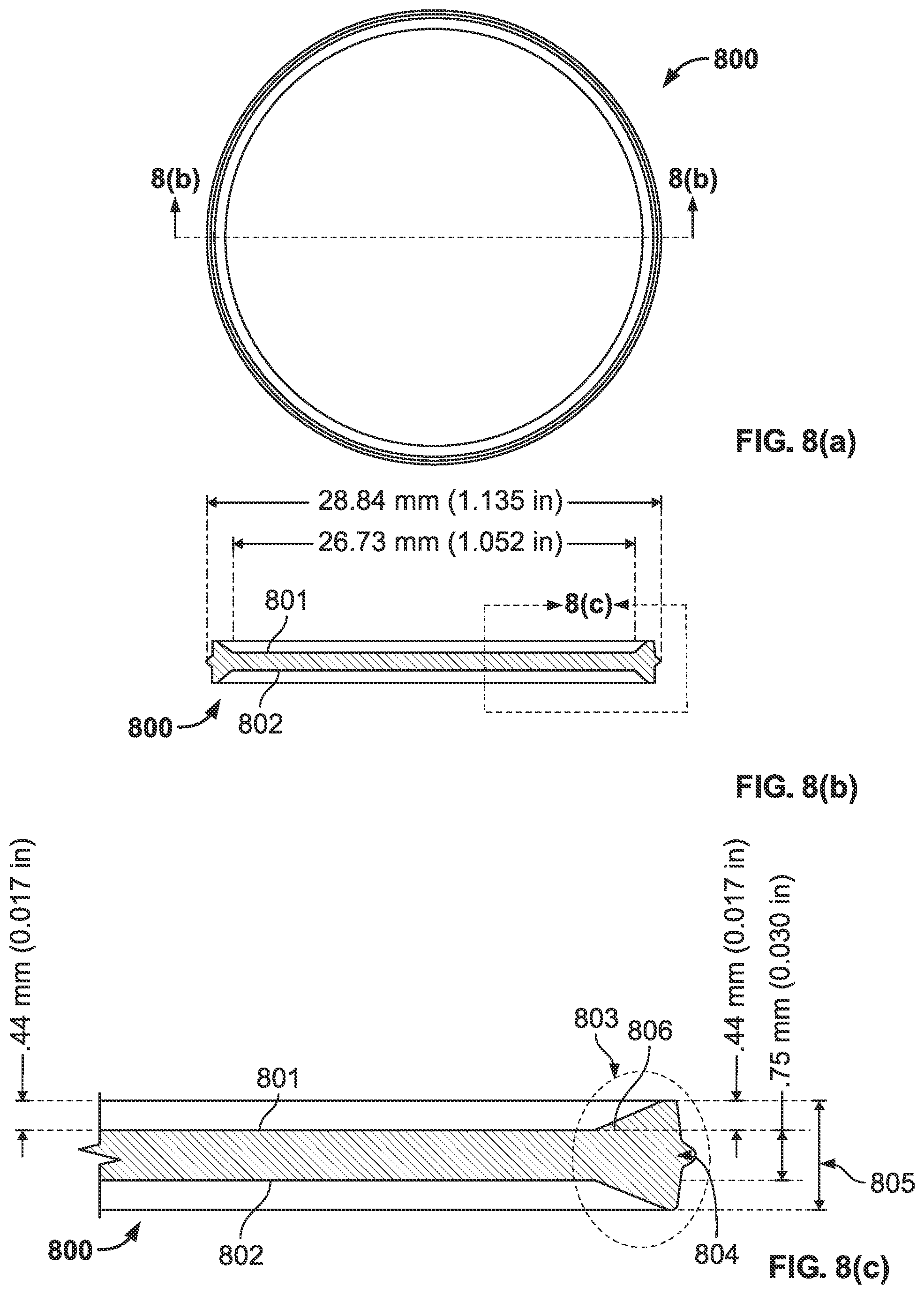 Patent US12103739 Figure 8 – System and method for implementing cap closure for carbonated and oxygen sensitive beverages